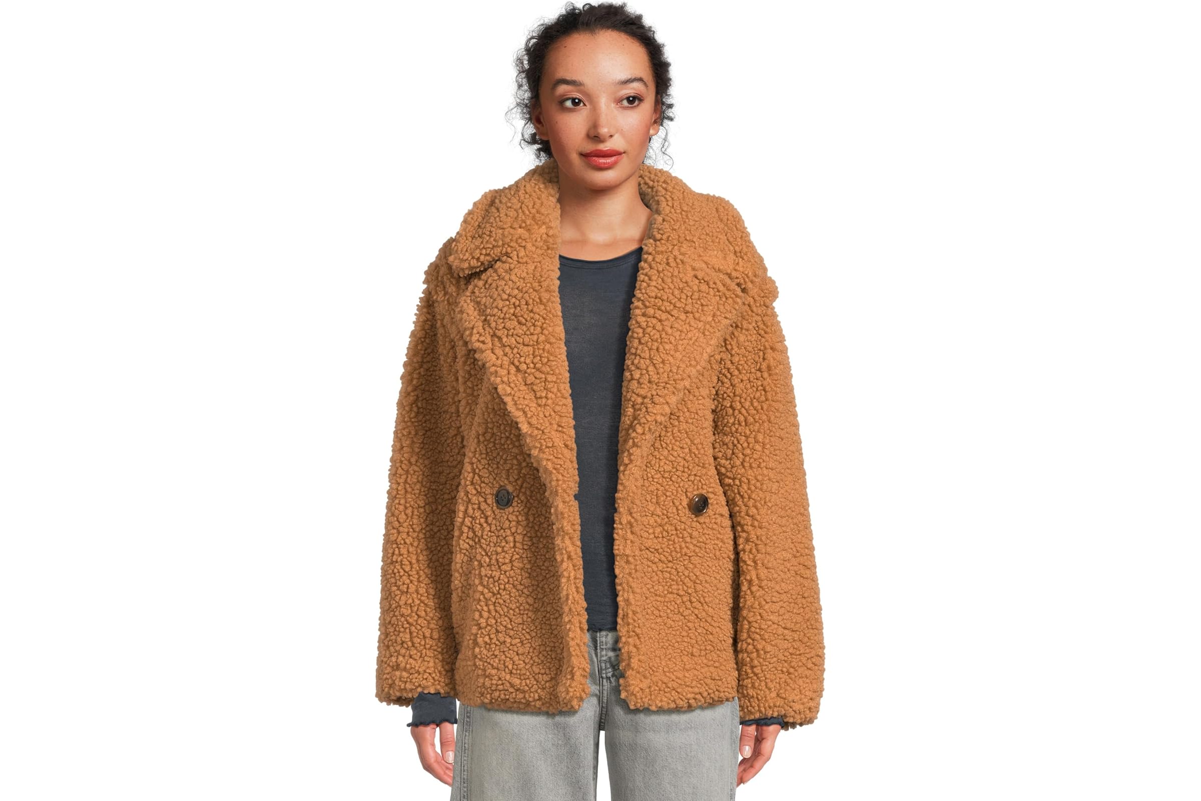UGG Gertrude Short Teddy Coat 34490₽