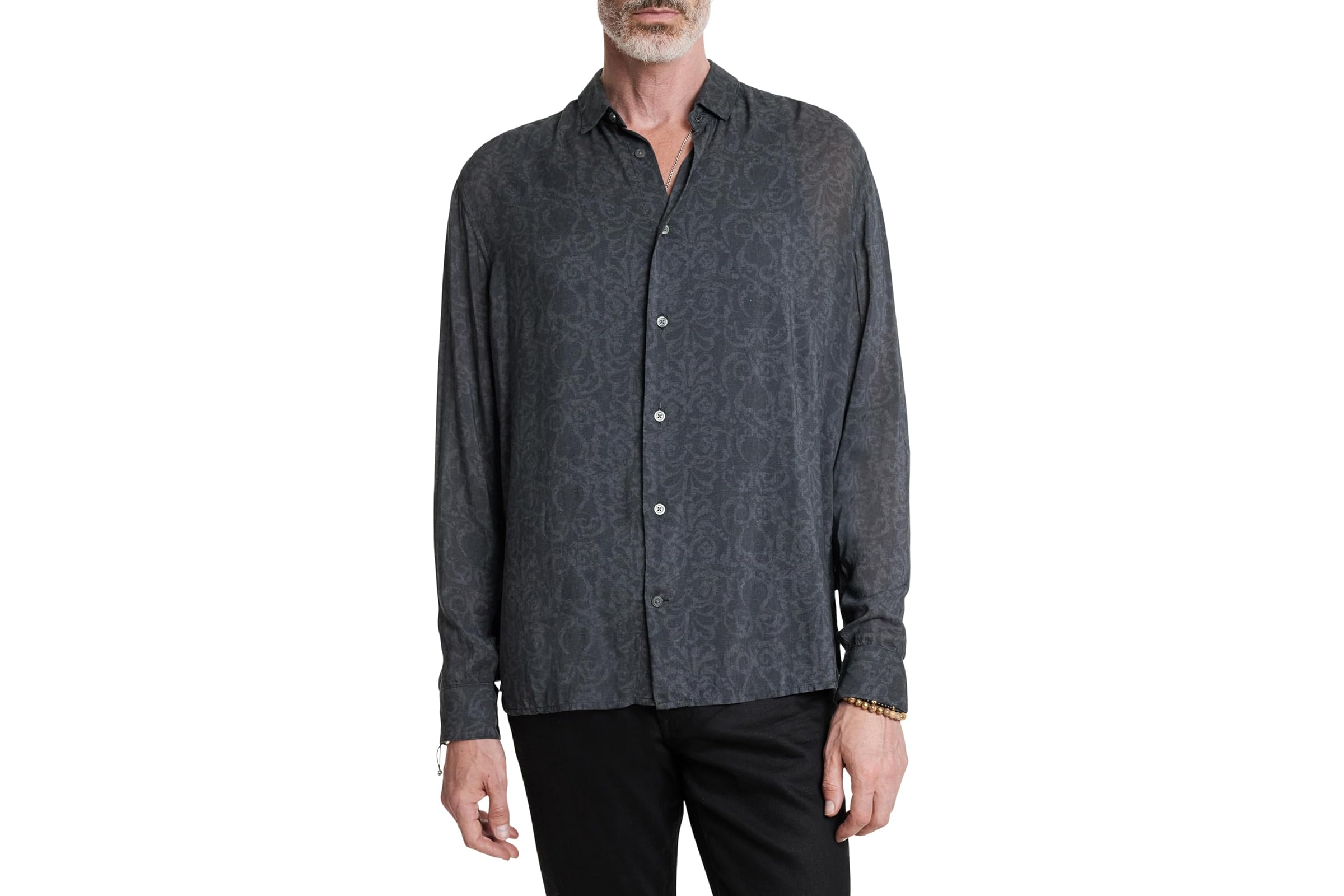 Мужская рубашка John Varvatos Ross Long Sleeve Shirt W675R24 23190₽