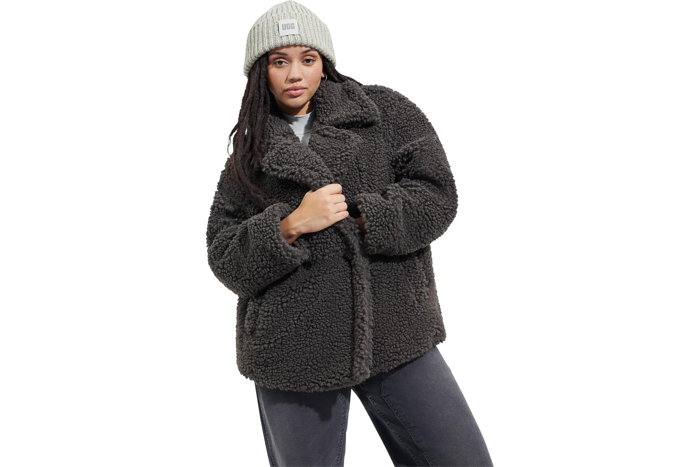 UGG Gertrude Short Teddy Coat 34490₽