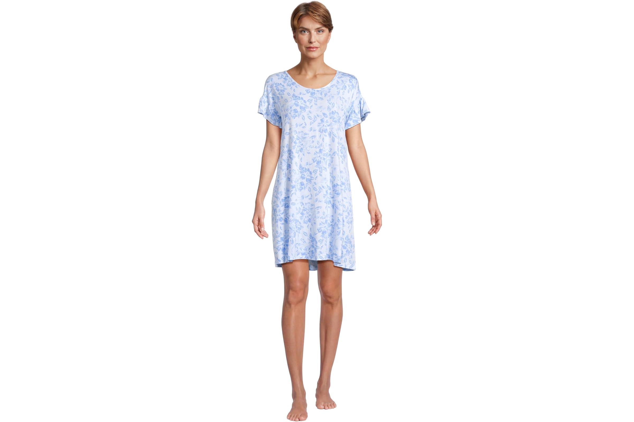 Tommy Bahama Short Sleeve Short Knit Sleep Dress 9390₽