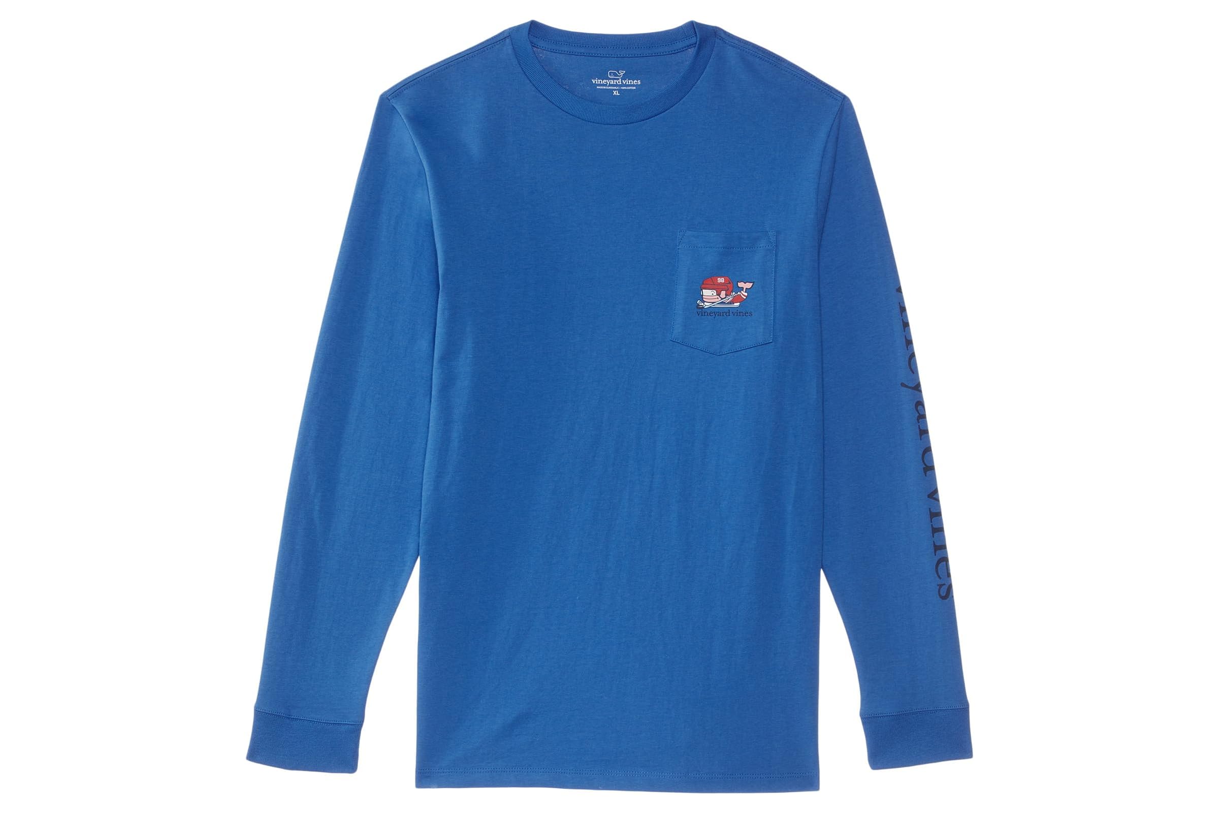 Мужская рубашка Vineyard Vines Santa Pond Hockey Whale ToddlerLittle KidBig Kid 5590₽