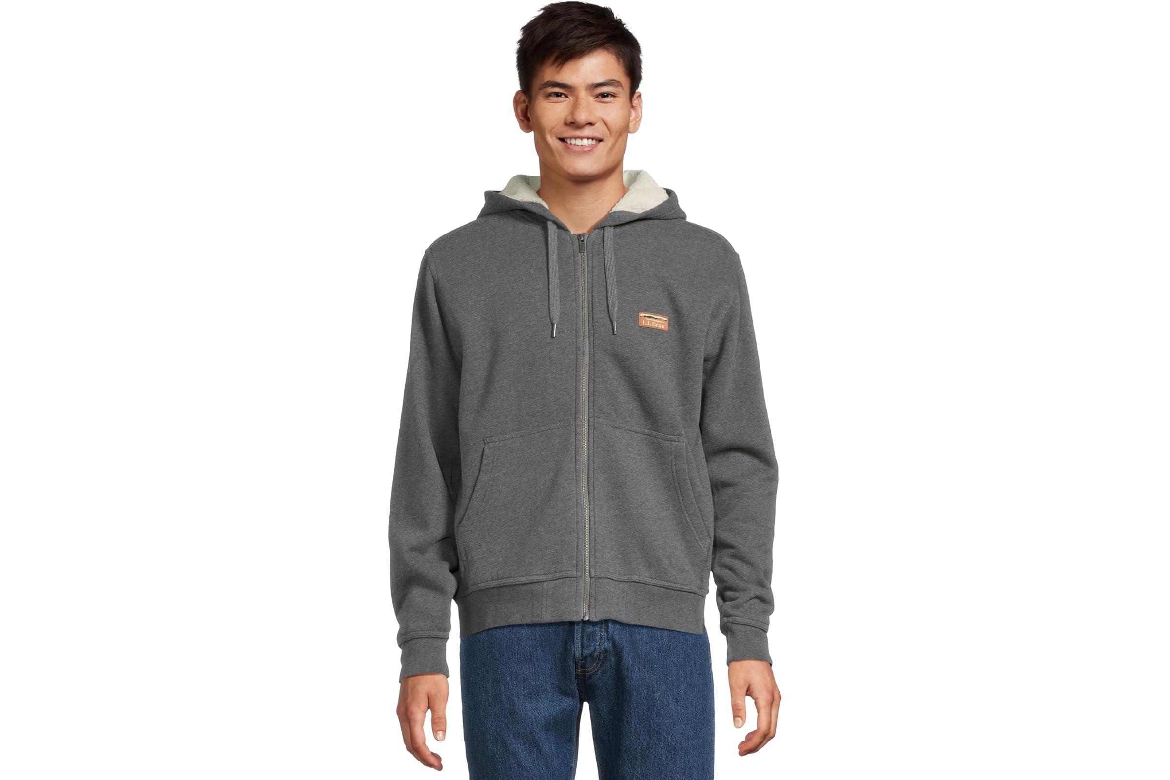 Мужская толстовка LLBean Katahdin Iron Works Hooded Sweatshirt 10690₽