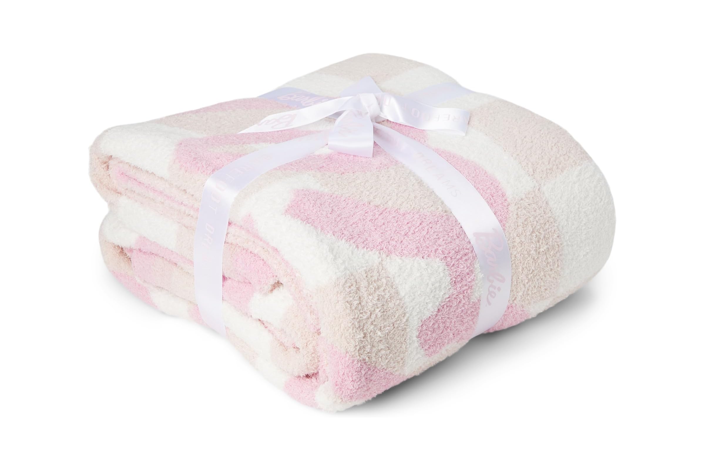 Barefoot Dreams CozyChic Barbie Checkered Throw 39690₽