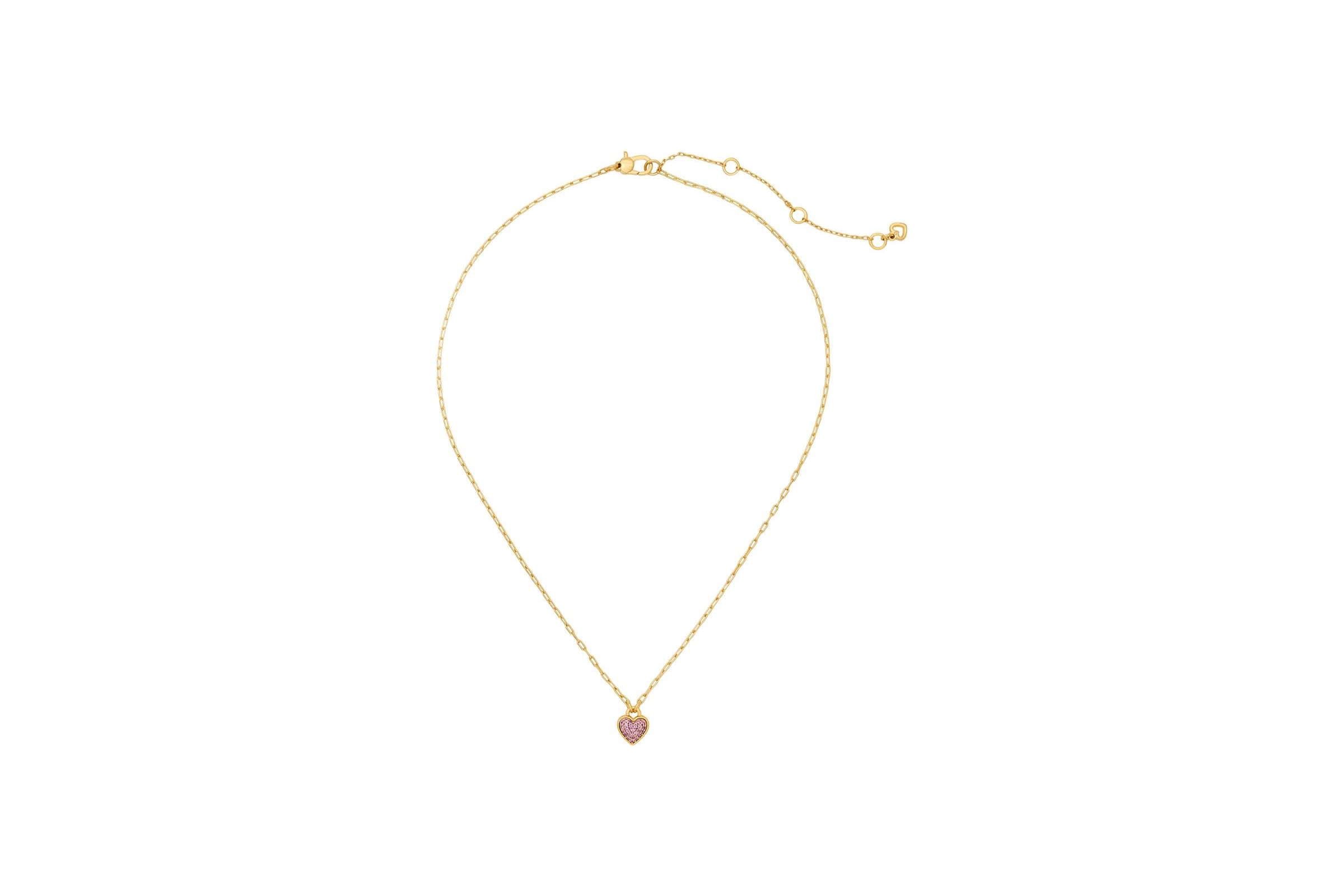 Колье Kate Spade New York Heart Pave Pendant 8990₽