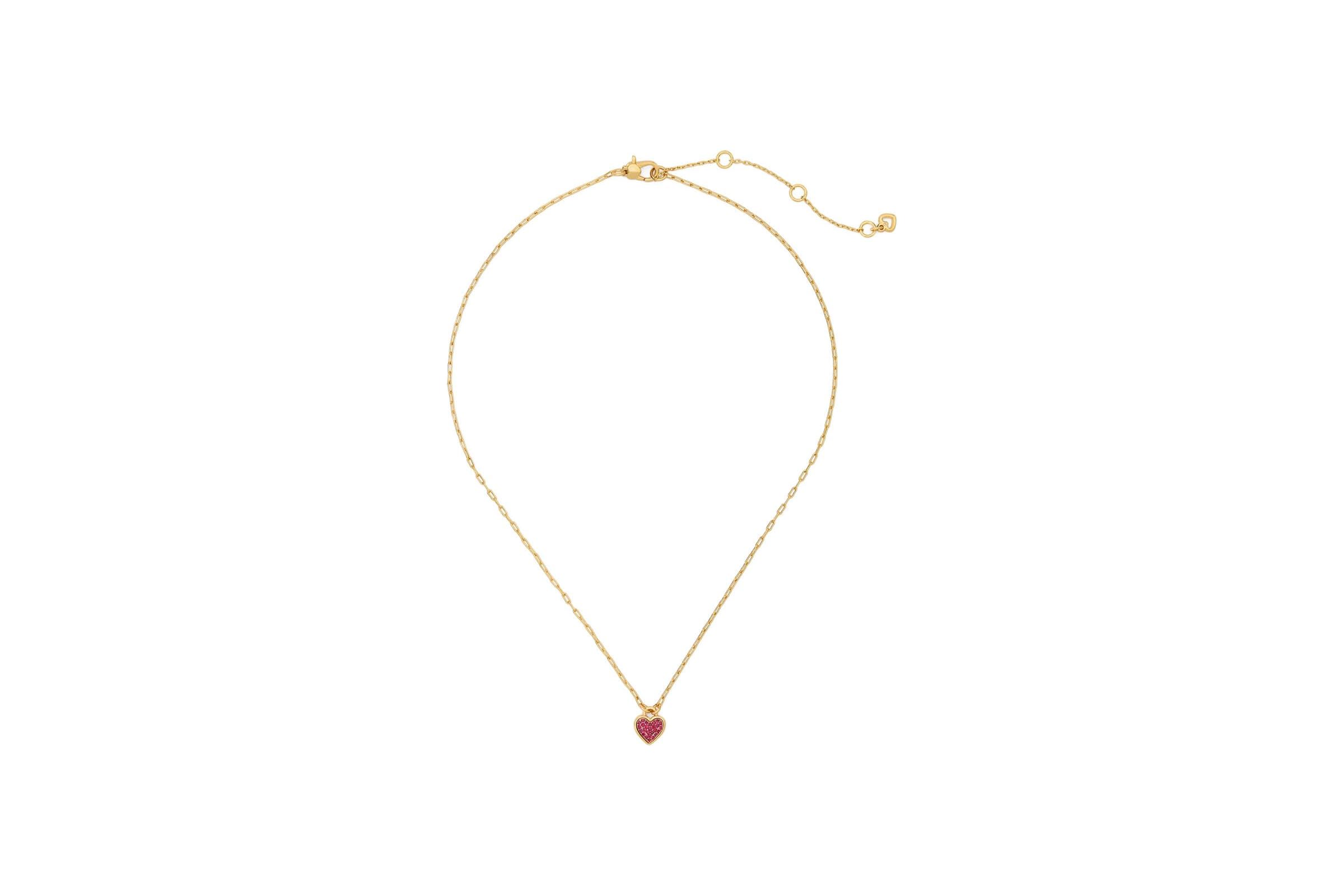 Колье Kate Spade New York Heart Pave Pendant 9090₽