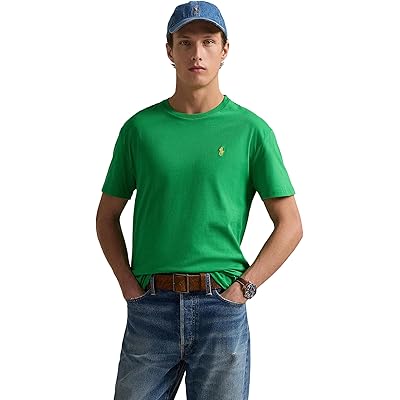 Мужская рубашка Polo Ralph Lauren Short Sleeve Solid Crewneck Tee - Classic