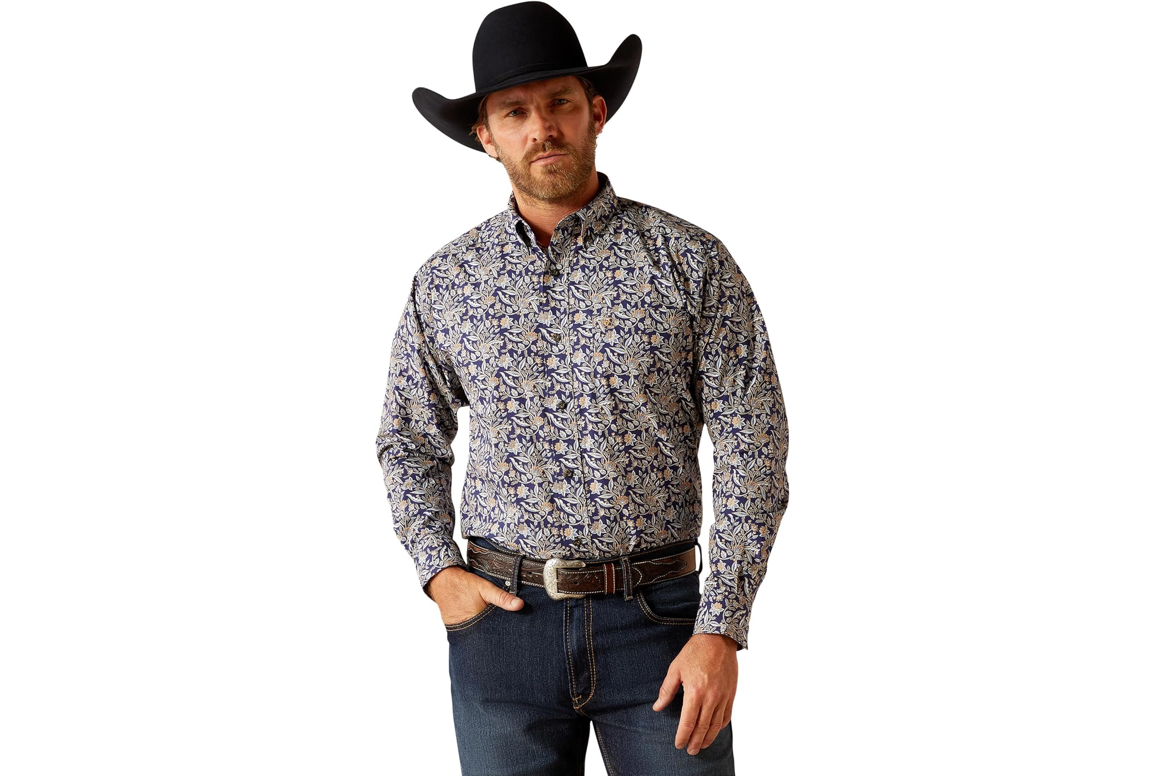 Мужская рубашка Ariat Creighton Classic Fit Shirt 10290₽