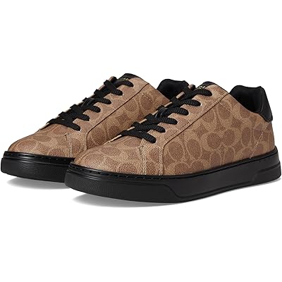 Мужские кроссовки COACH High Line Sneaker In Signature Canvas