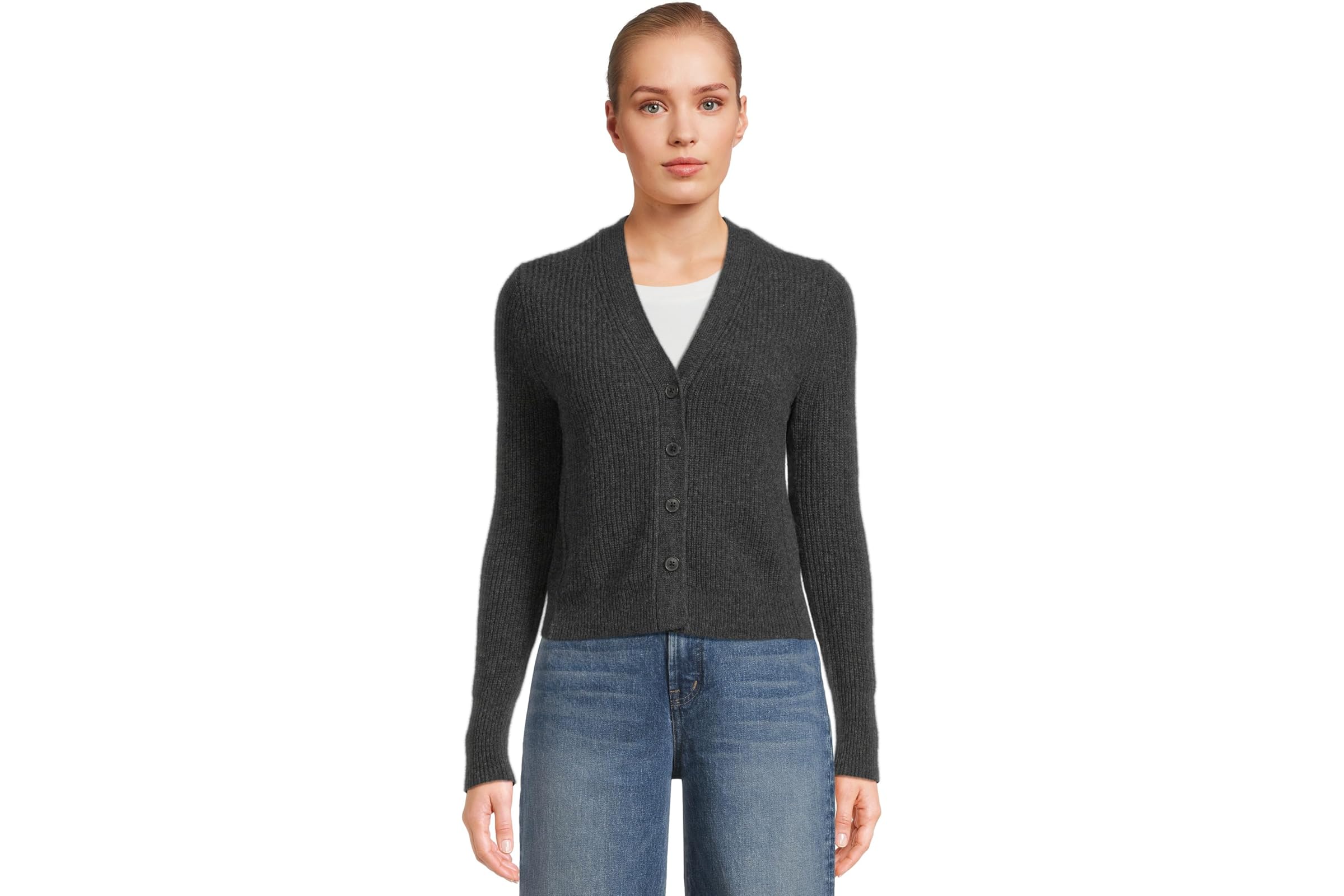 Madewell Newbury Shrunken V-Neck Cardigan 9690₽