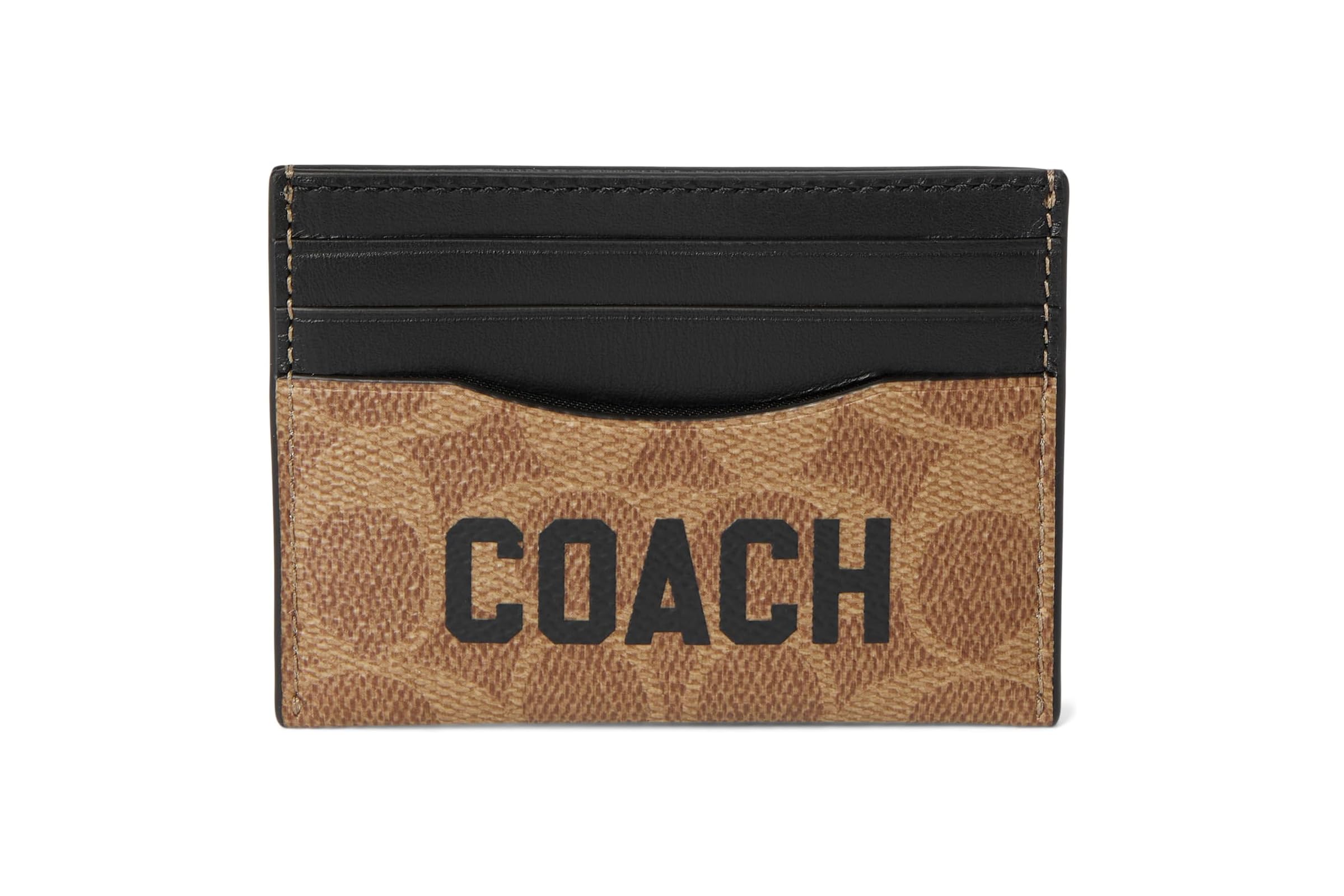 Сумка COACH Card Case In Signature Canvas With Coach Graphic 9590₽