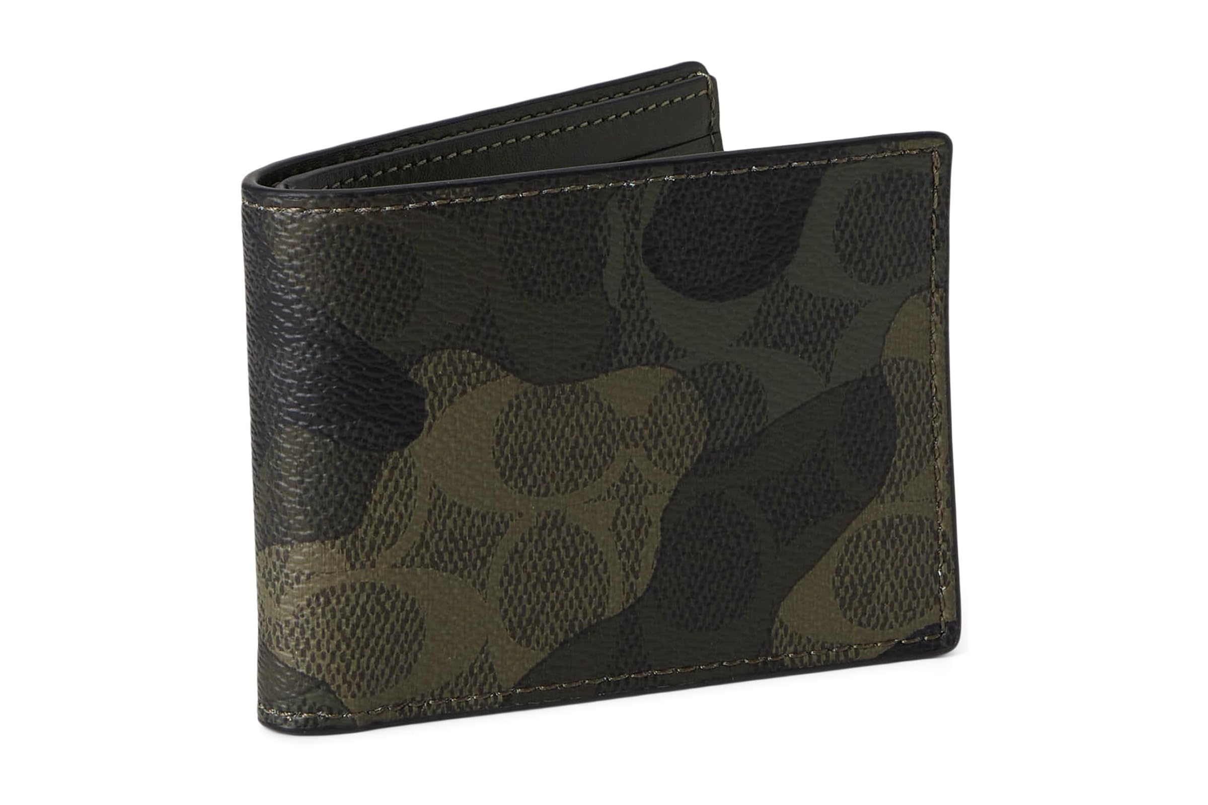 Сумка COACH Slim Billfold Wallet In Signature Camo Print 23090₽