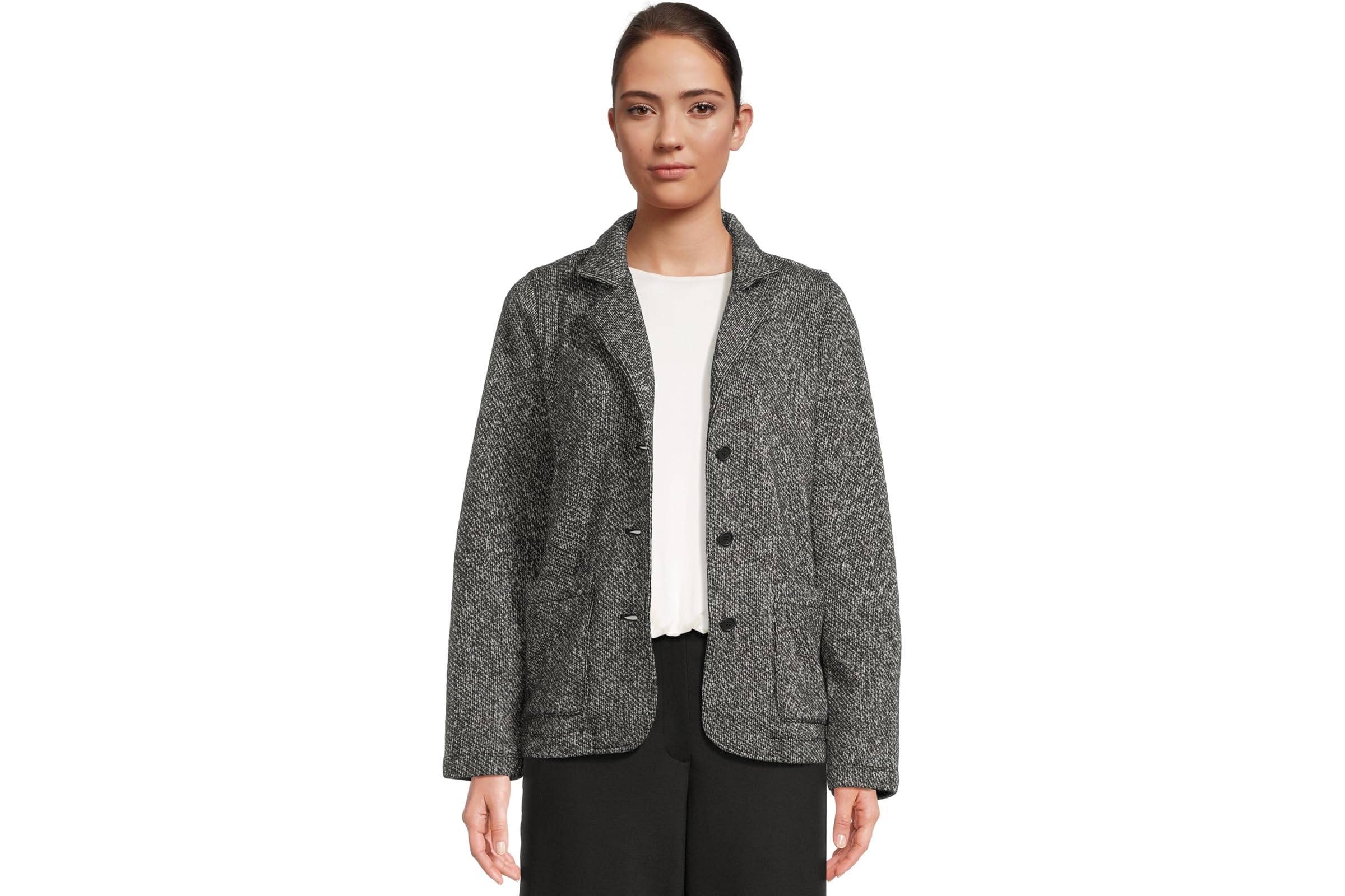 Eileen Fisher Stand Collar Jacket 39690₽