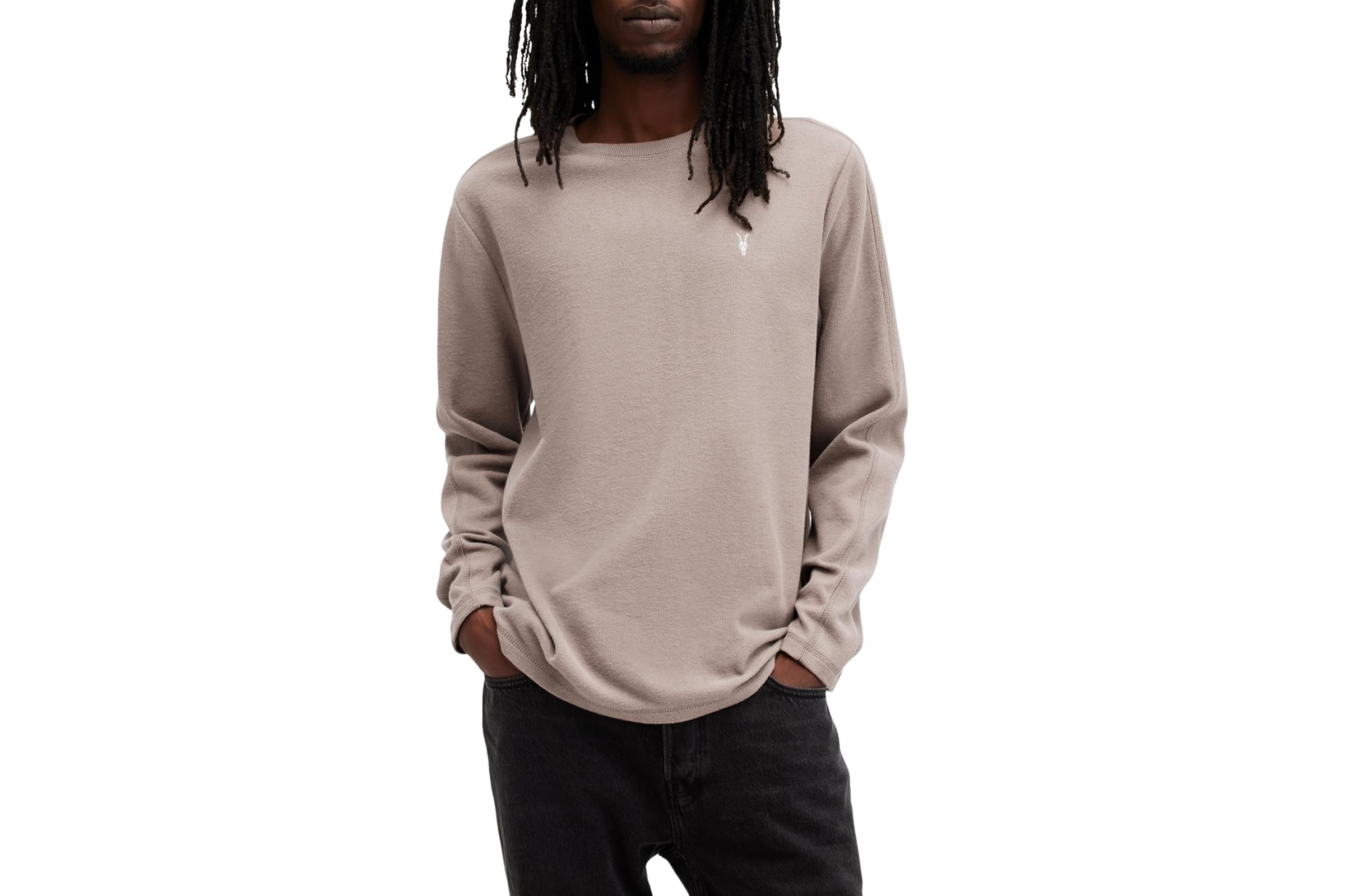 Мужская толстовка AllSaints Rowe LS Contrast Crew 11390₽