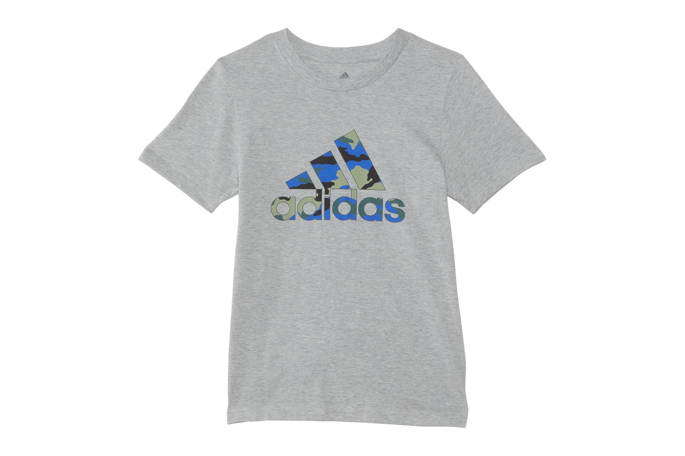 Мужская рубашка adidas Kids France Camo Logo Heather Tee Big Kid 2890₽