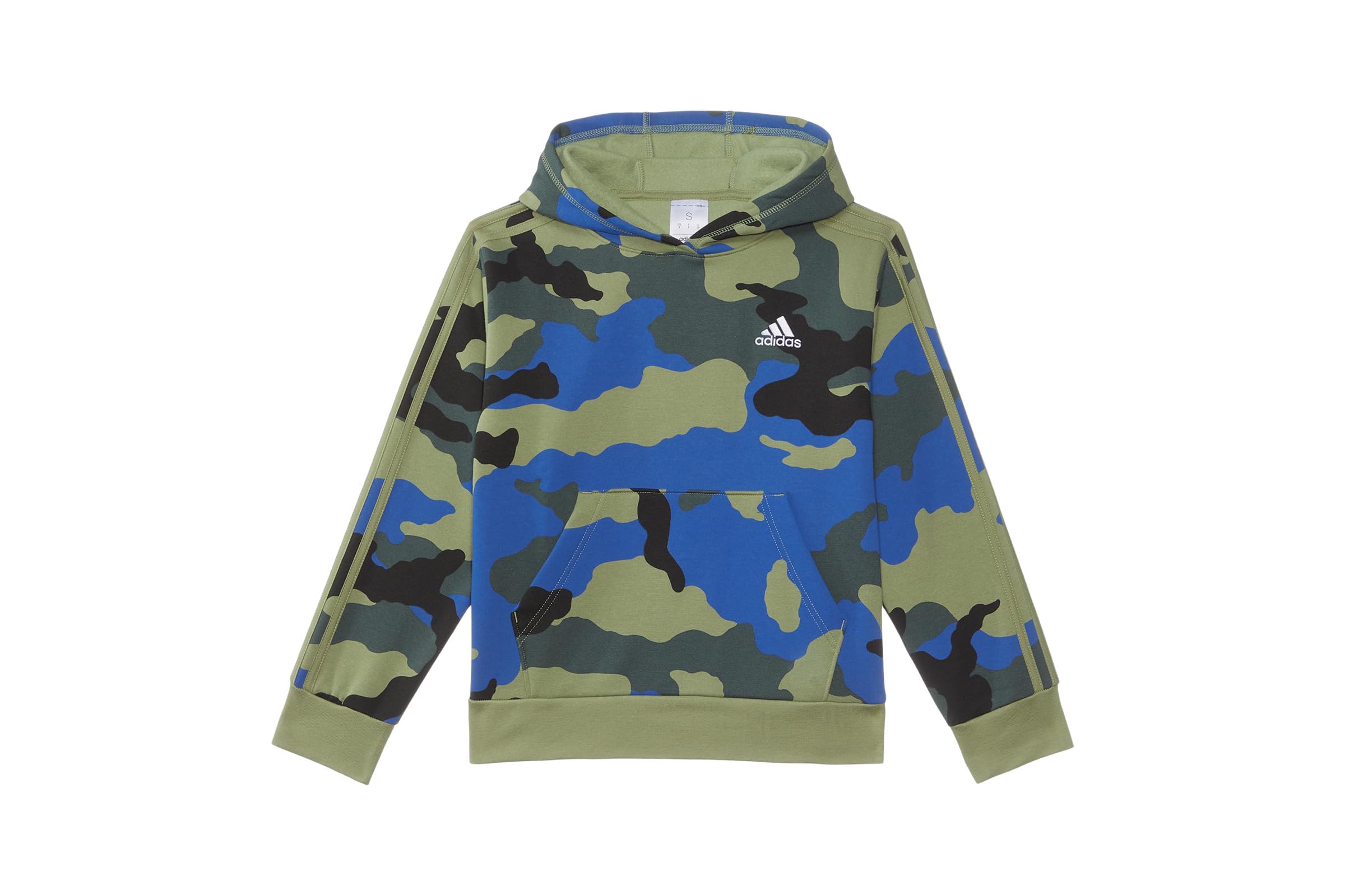 Мужская толстовка adidas Kids Aop France Camo Hooded Pullover (Big Kid)