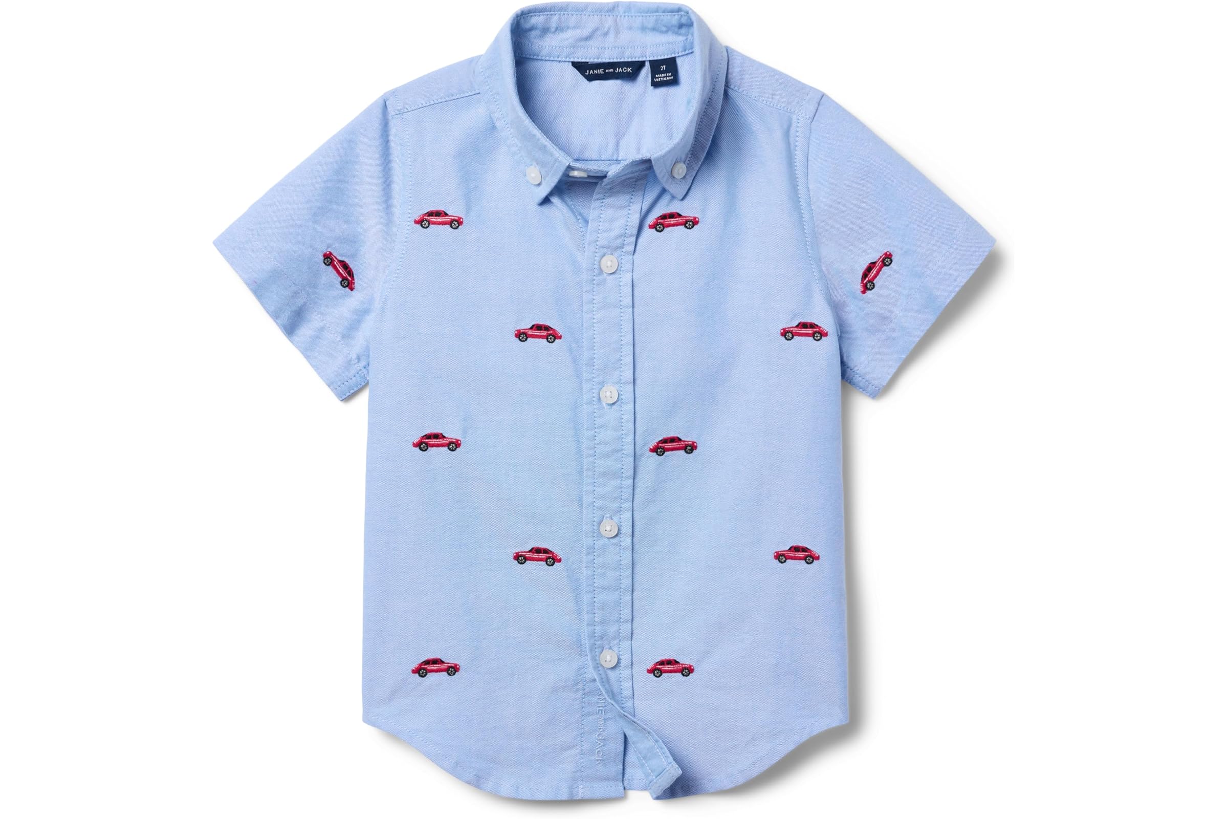 Мужская рубашка Janie and Jack Nautical Embroidered Shirt ToddlerLittle KidBig Kid 7690₽