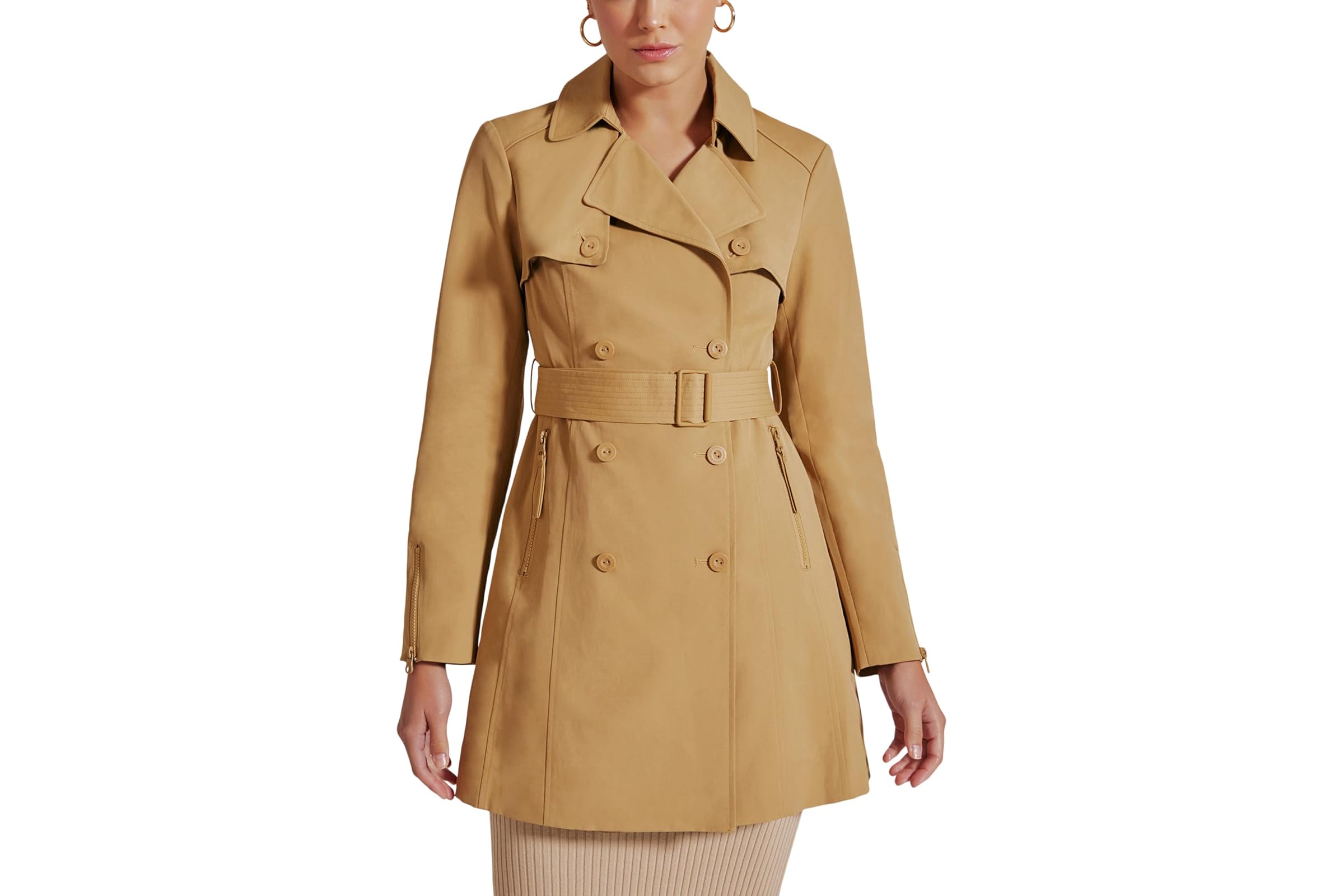 Blanc Noir Classic Trench Coat