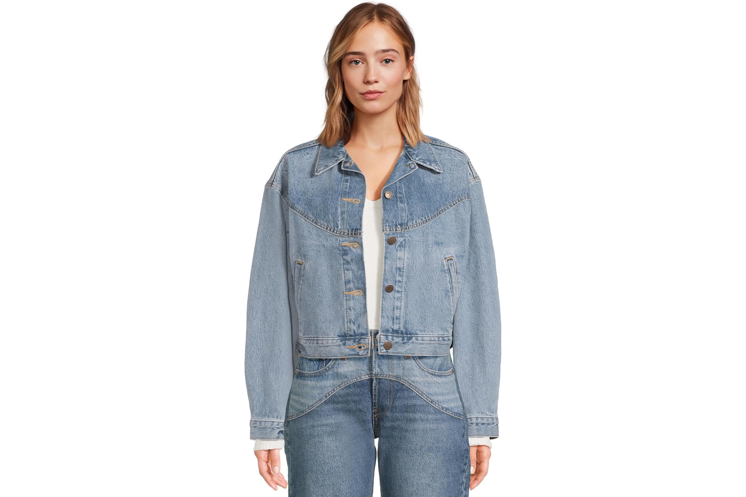 Levis Premium Shrunken 90s Trucker Western 19190₽