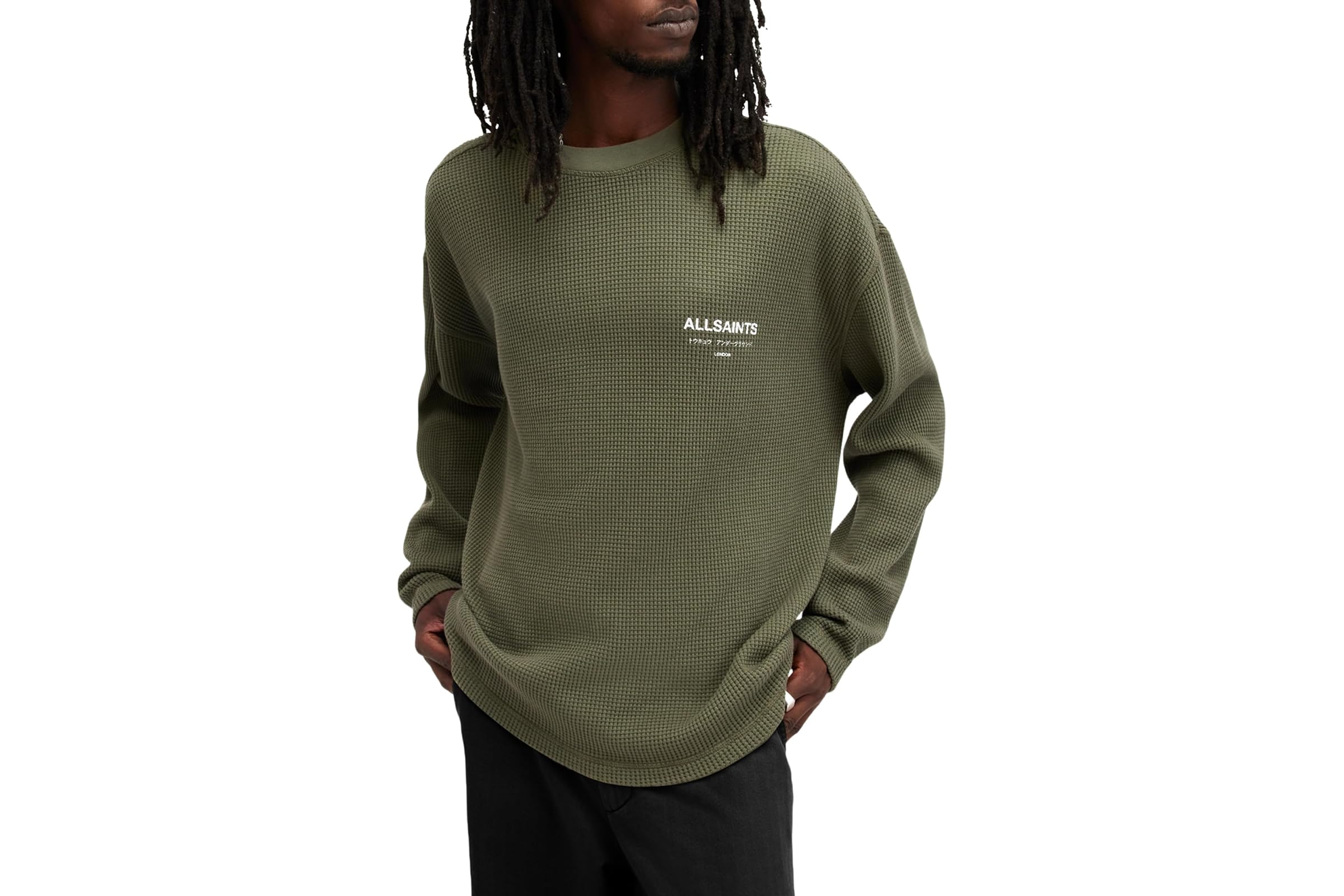 Мужская толстовка AllSaints Crypt Long Sleeve Crew 12490₽