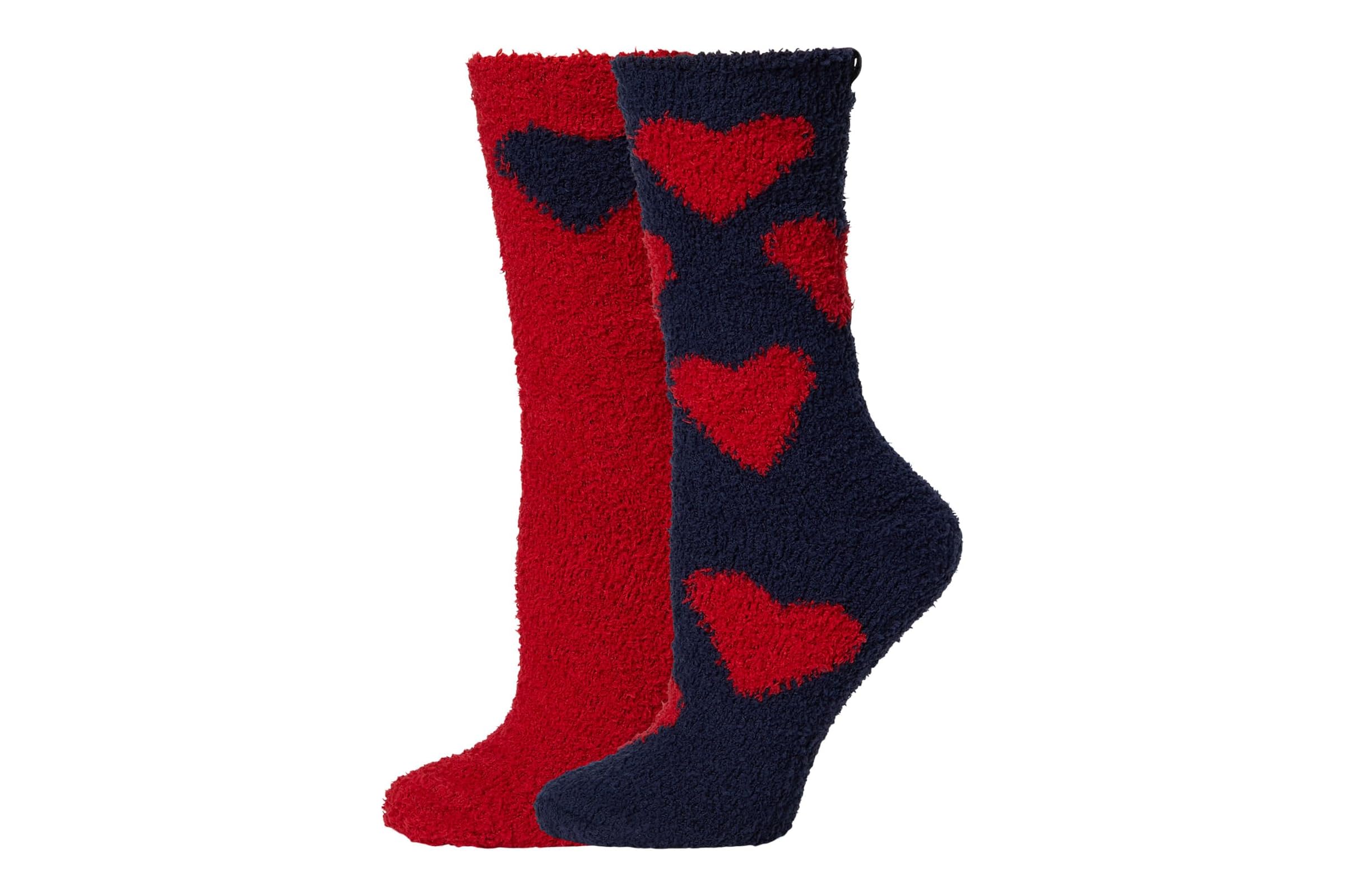 Носки Barefoot Dreams Cozychic Heart Print Sock Set 8490₽