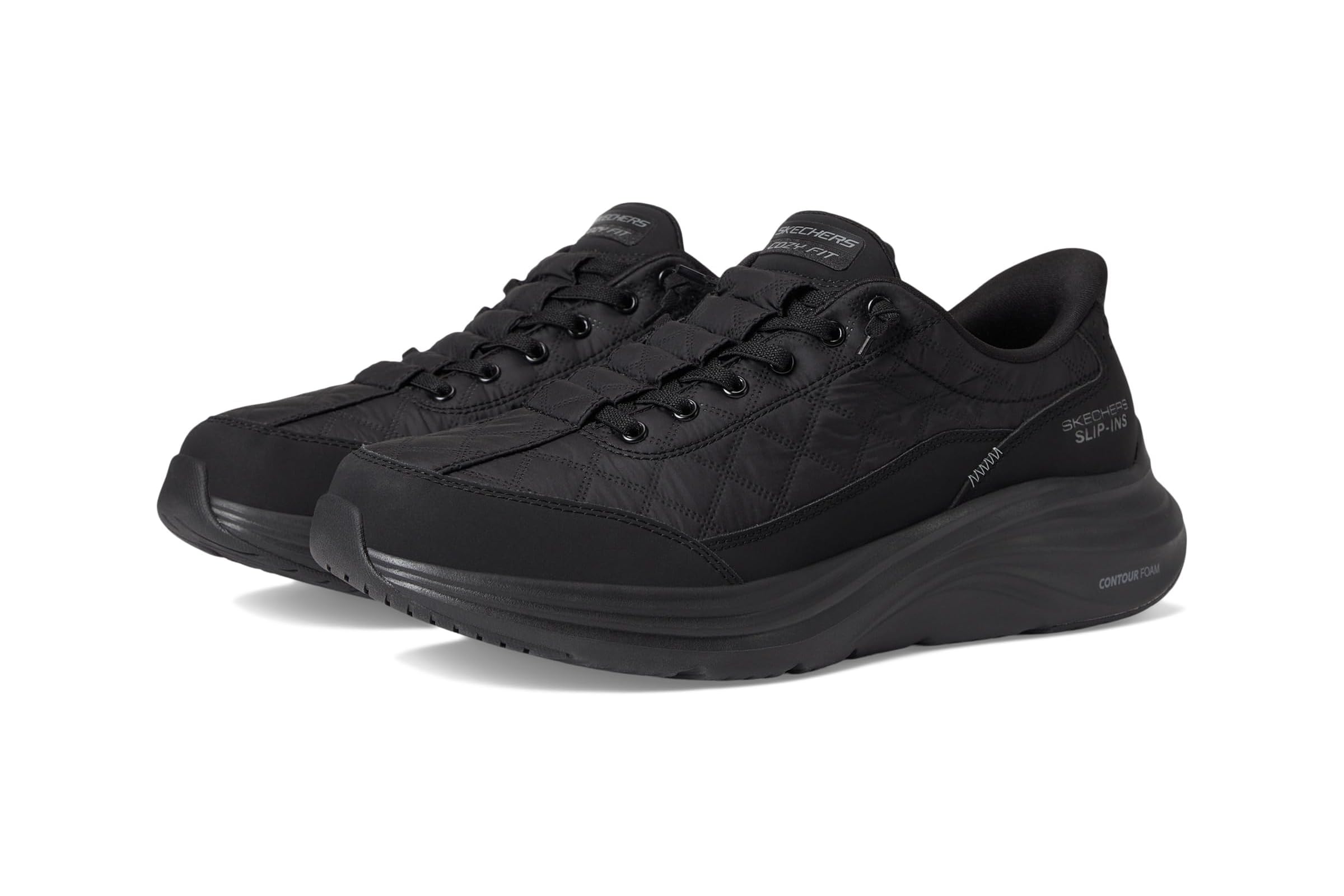 Мужские кроссовки SKECHERS Contour Foam Cozy Fit Hands Free Slip-in 13790₽