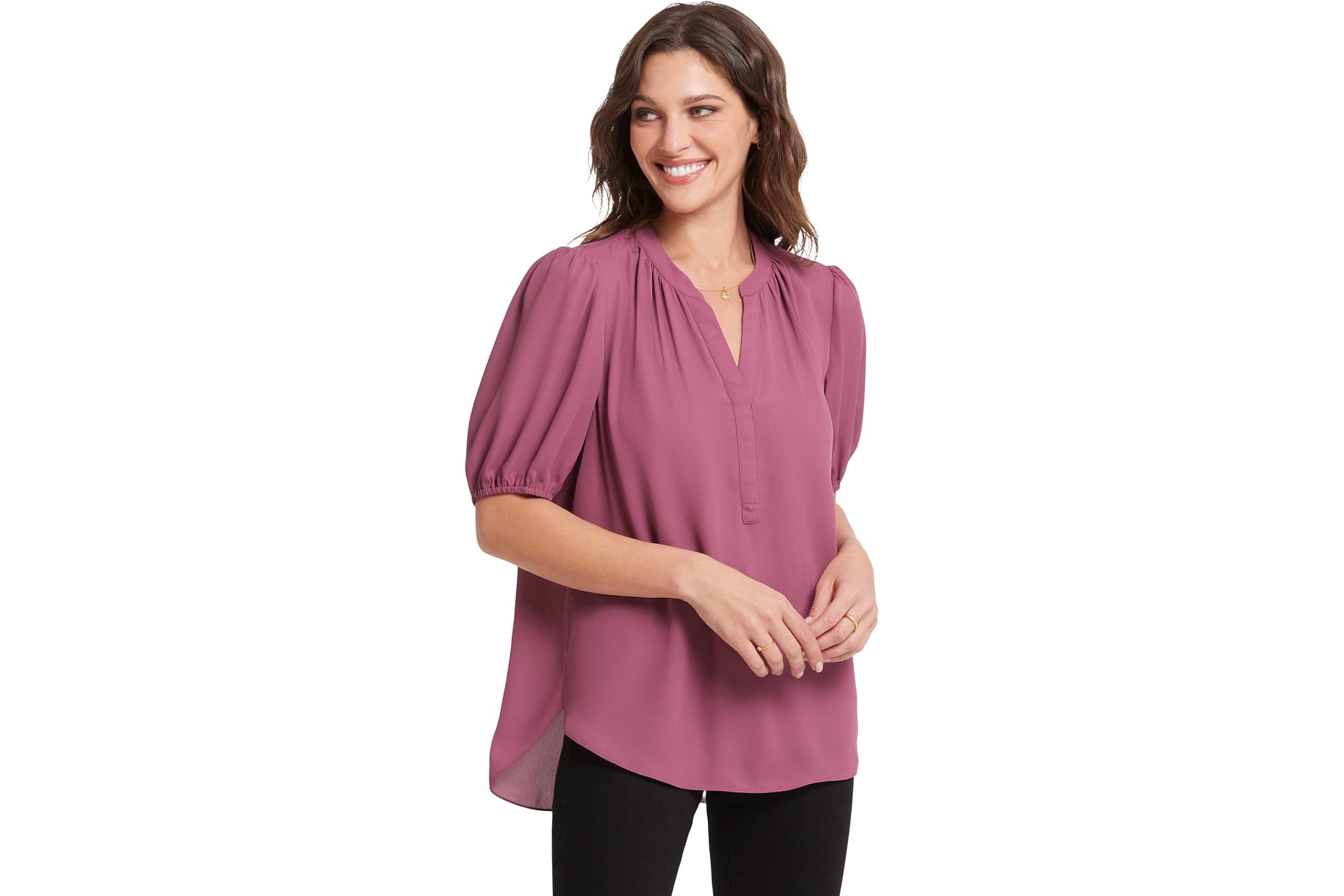 NYDJ Puff Sleeve Popover 7790₽