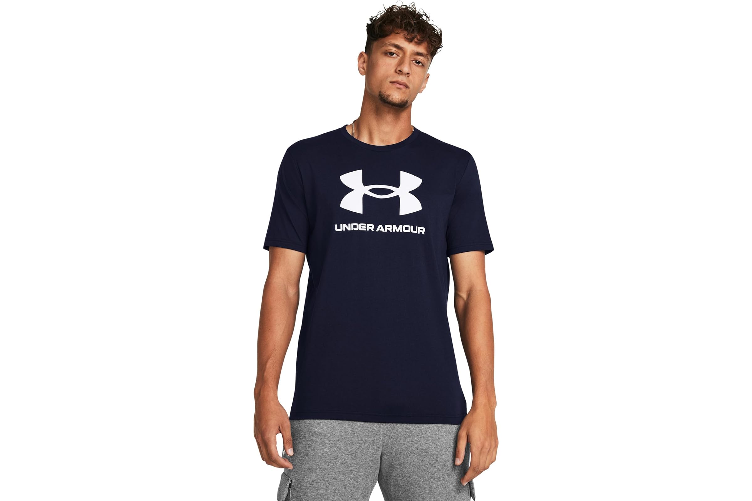 Мужская рубашка Under Armour Sportstyle Logo Short Sleeve T-Shirt 3790₽