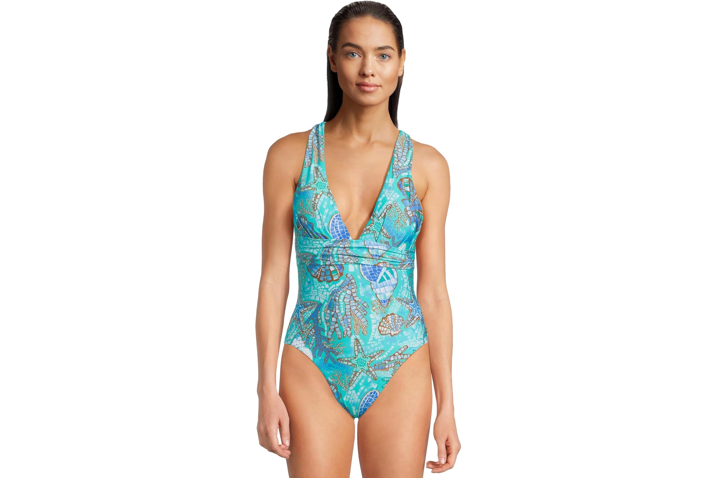 Купальник Seafolly La Mer Cross Back One-Piece 33690₽