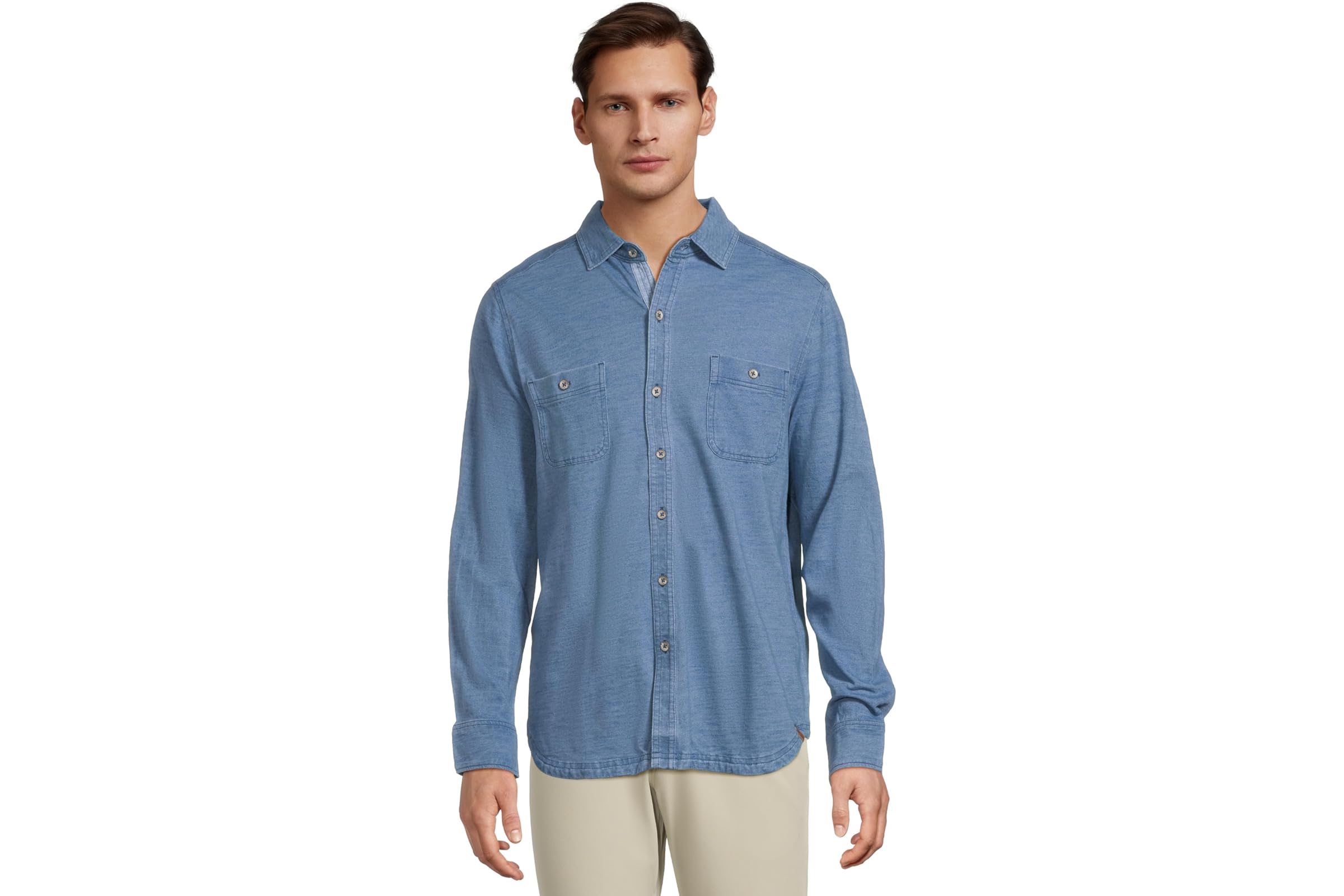 Мужская рубашка Tommy Bahama Indigo Harbor Shirt Long Sleeve 17090₽