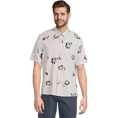 Мужская рубашка Vince Cascading Floral Short Sleeve