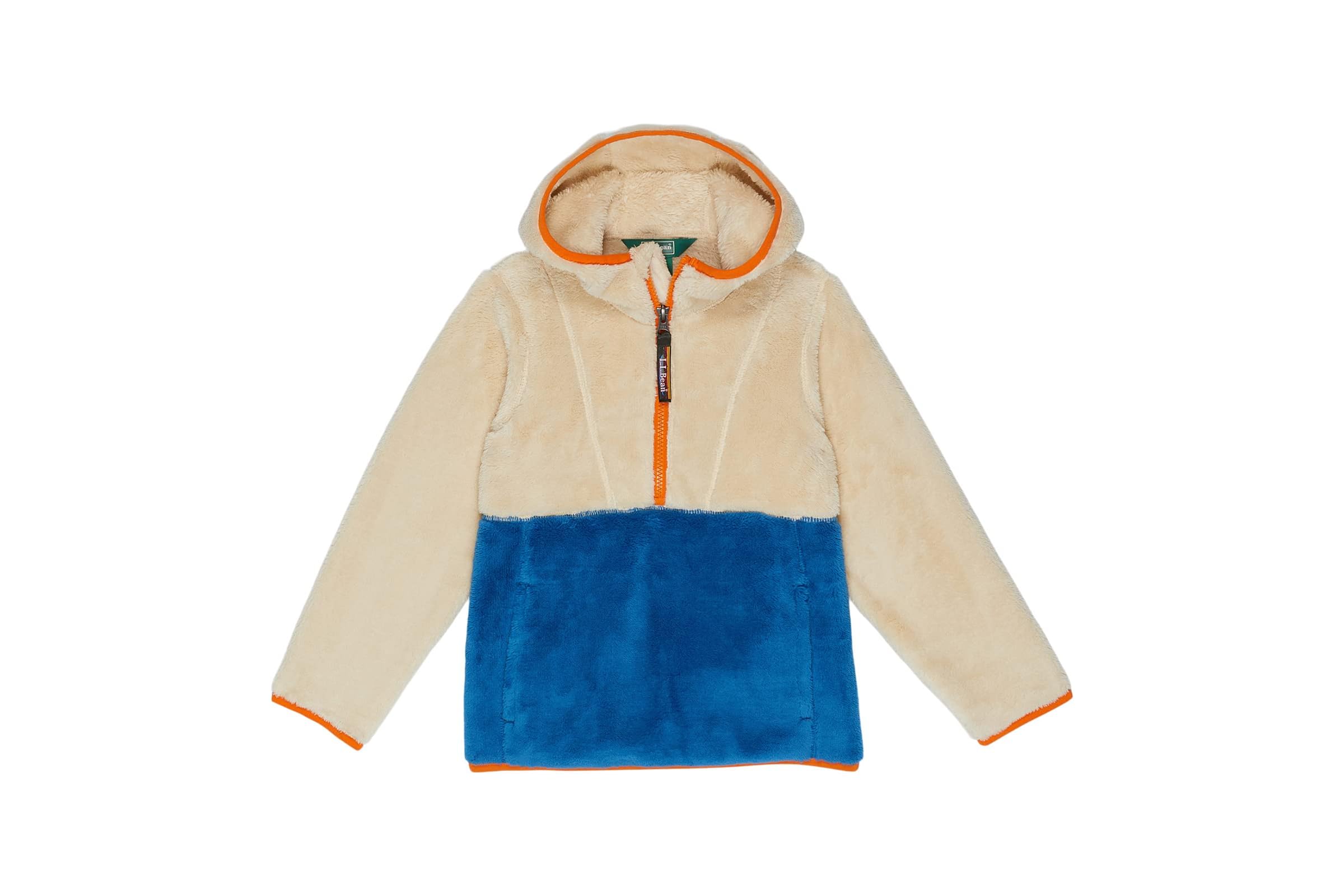 Пальто LLBean Hi-Pile Fleece Color-Block Pullover Hoodie Big Kids 7390₽