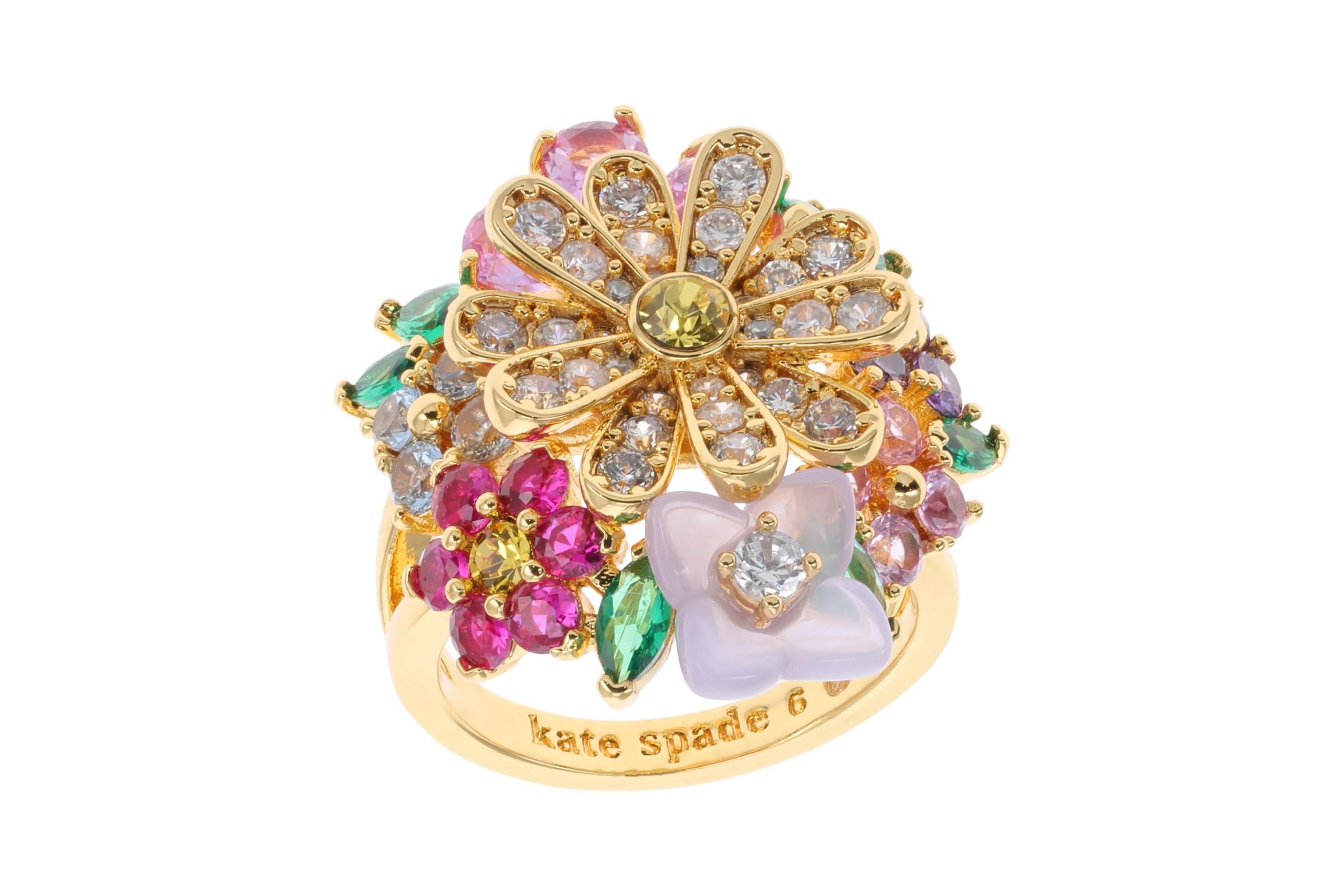 Кольцо Kate Spade New York Bursting Blooms Cocktail Ring 19590₽