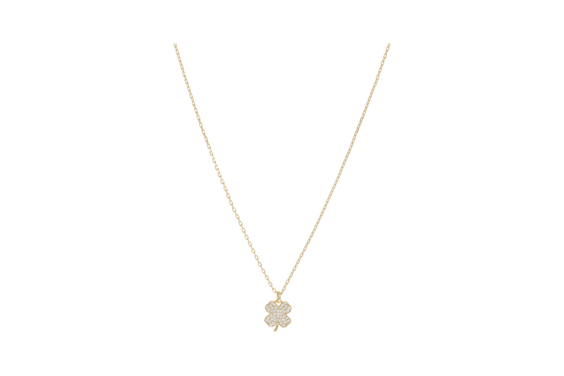 Колье Kate Spade New York Pave Clover Pendant 12890₽