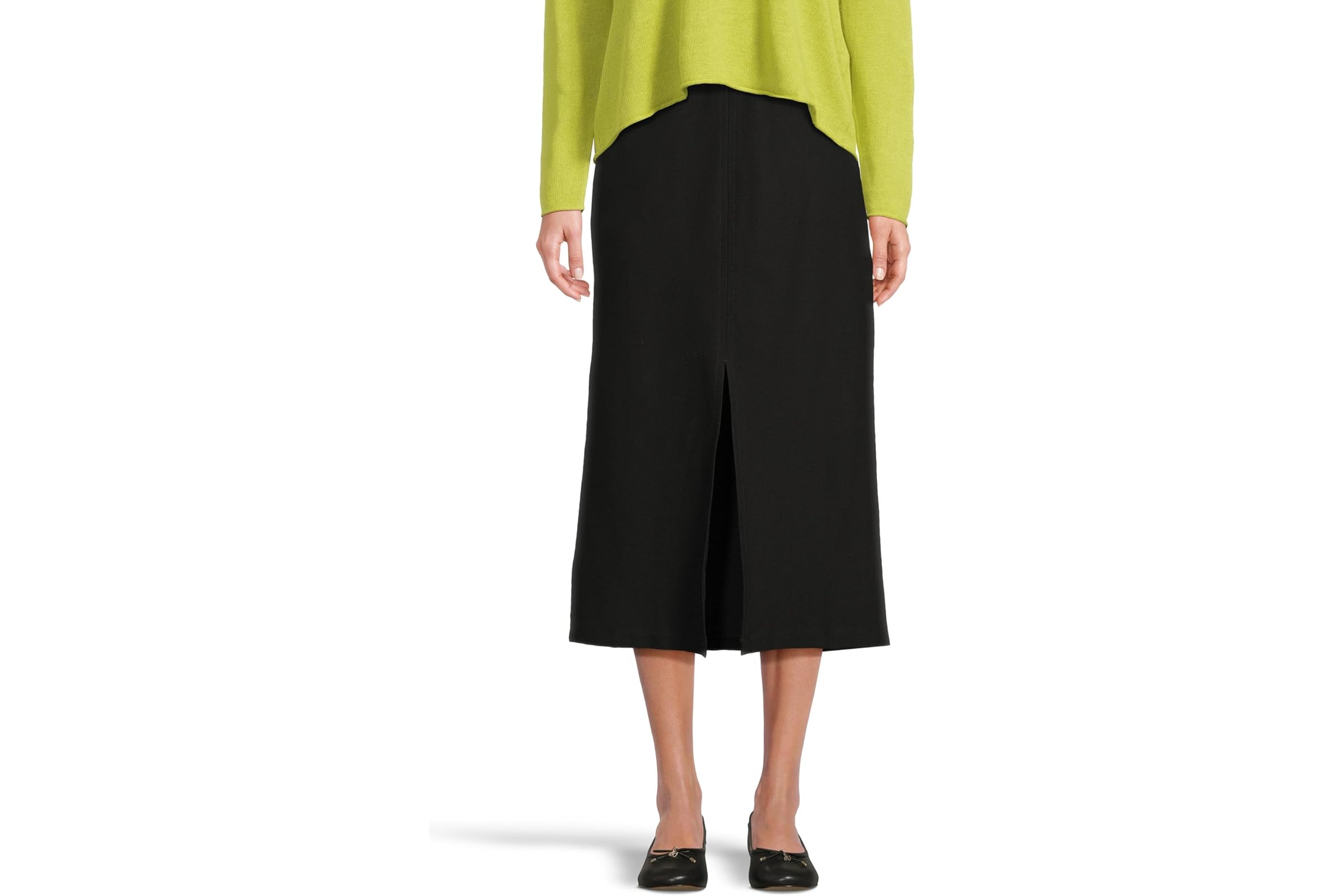 Юбка Eileen Fisher Petite Skirt With Front Slit