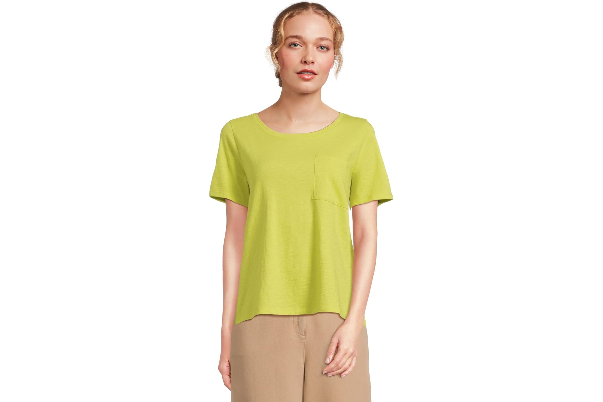 Eileen Fisher Scoop Neck Tee