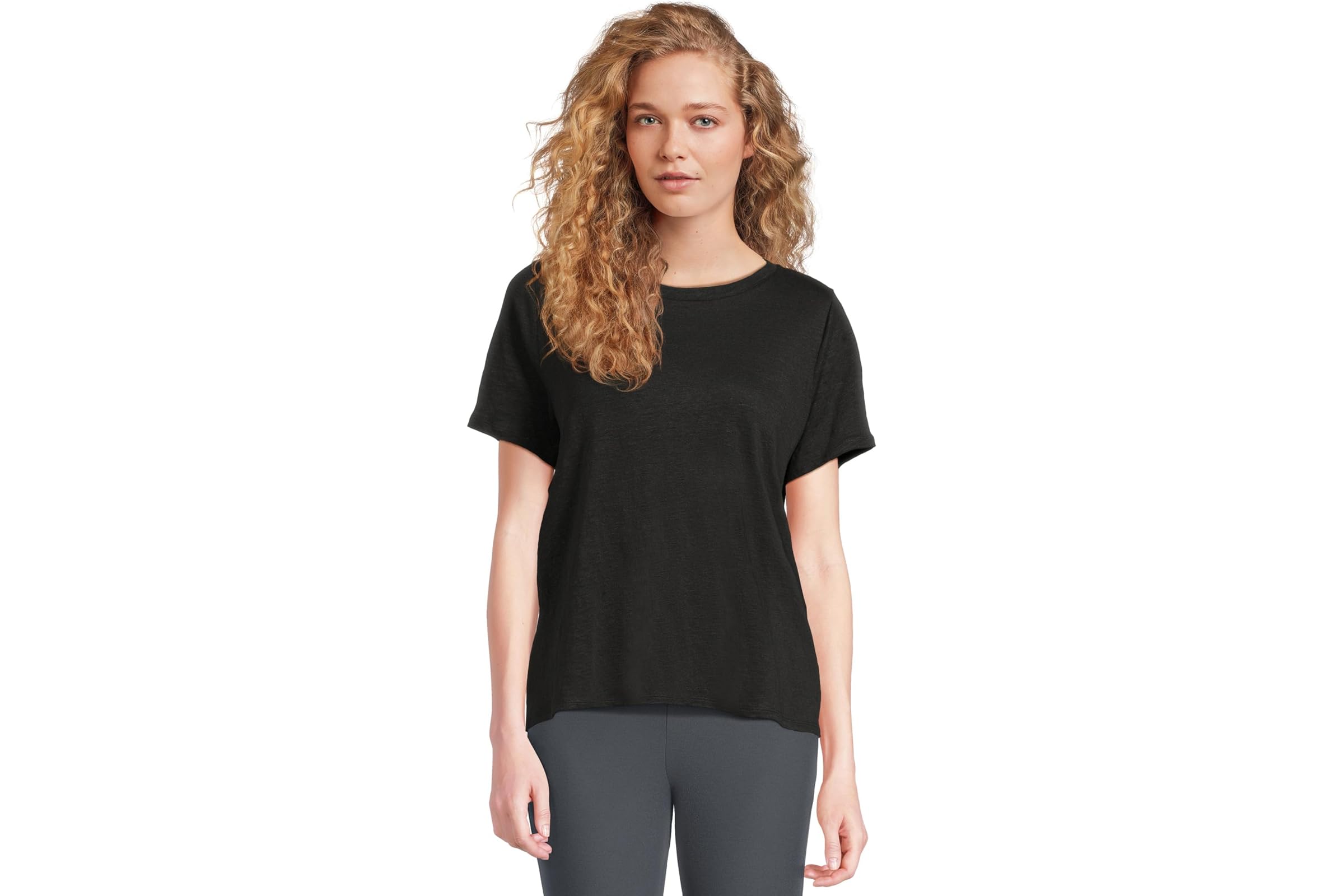 Eileen Fisher Crew Neck Short Sleeve Tee 13990₽