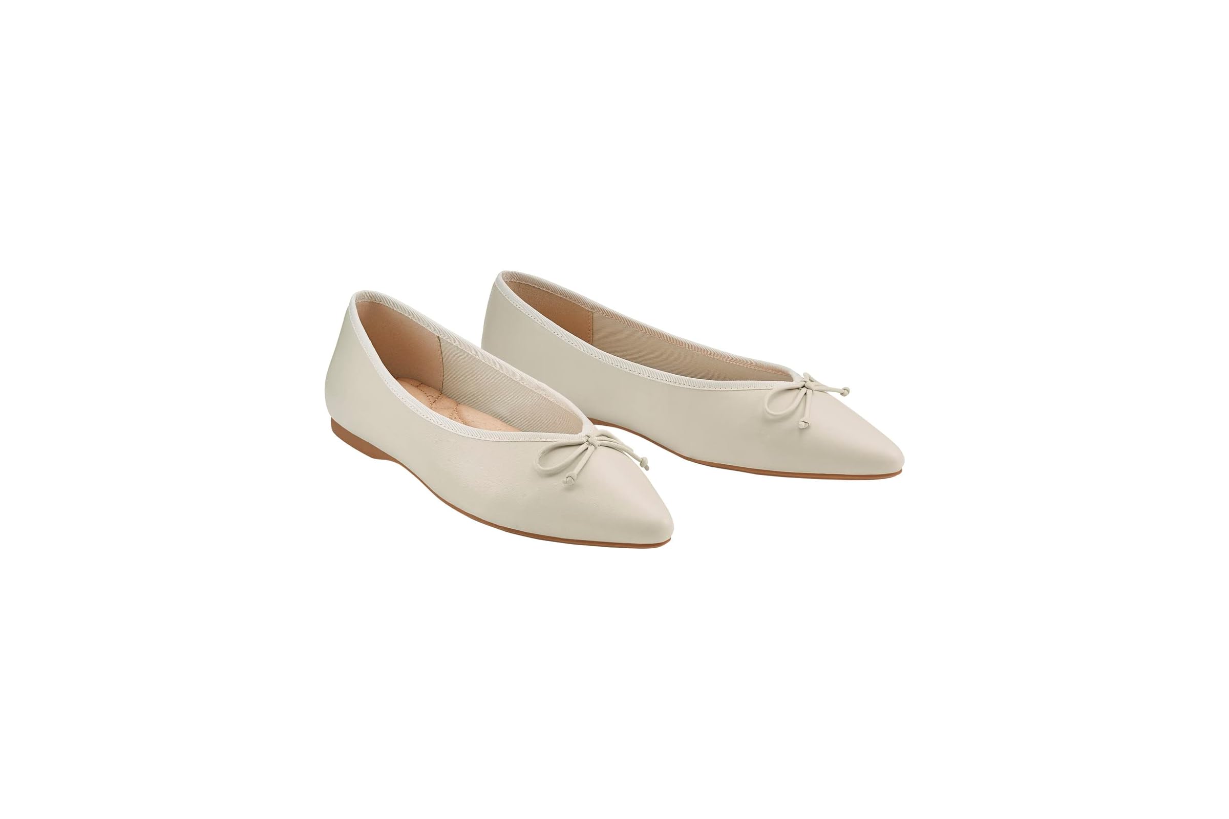 Birdies Goldfinch Leather Flat