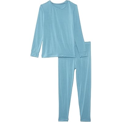 Пижама Kickee Pants Kids Solid Long Sleeve Pajama Set (Toddler/Little Kids/Big Kids)
