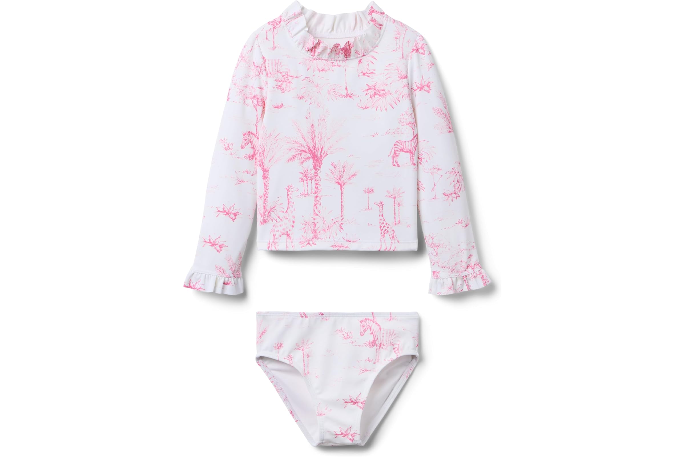 Купальник Janie and Jack Animal Print Rashguard Swim toddlerLittle KidBig Kid 5490₽