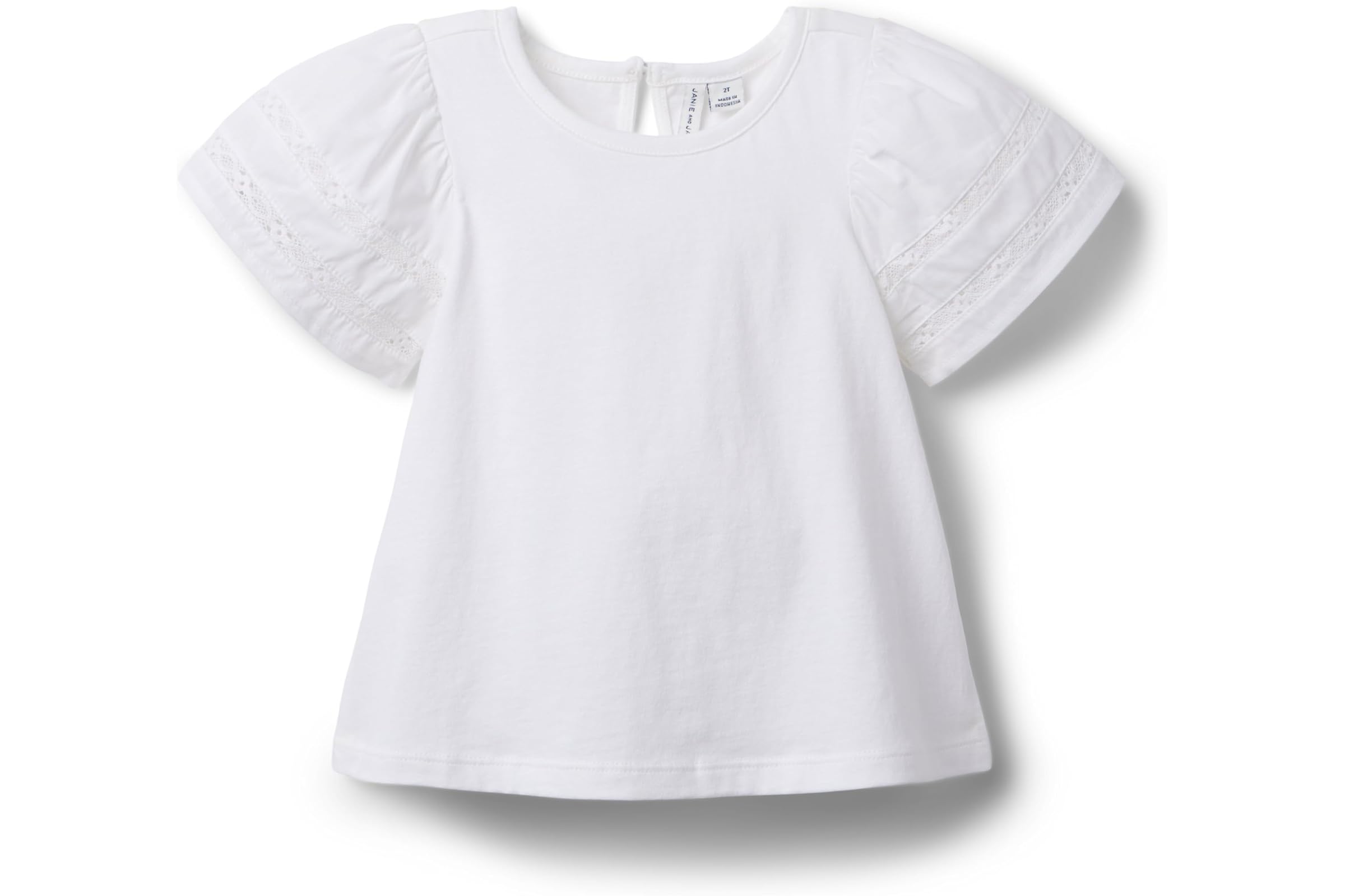 Janie and Jack Lace Sleeve Top toddlerLittle KidBig Kid 6490₽