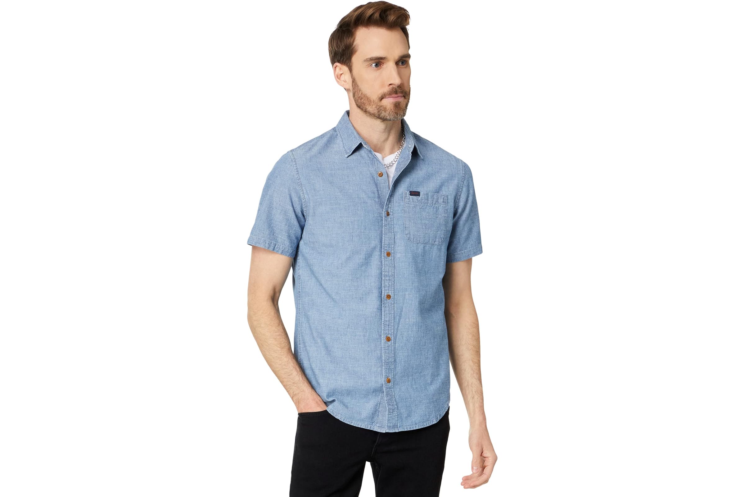 Мужская рубашка Superdry Vintage Loom Short Sleeve Shirt 9290₽