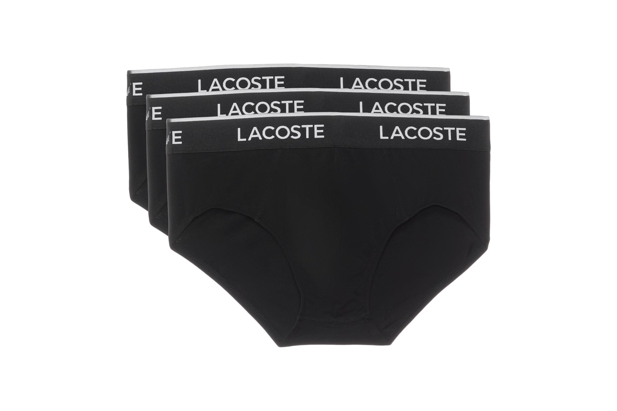 Lacoste Cotton Stretch Essentials Briefs 3-pack 4790₽