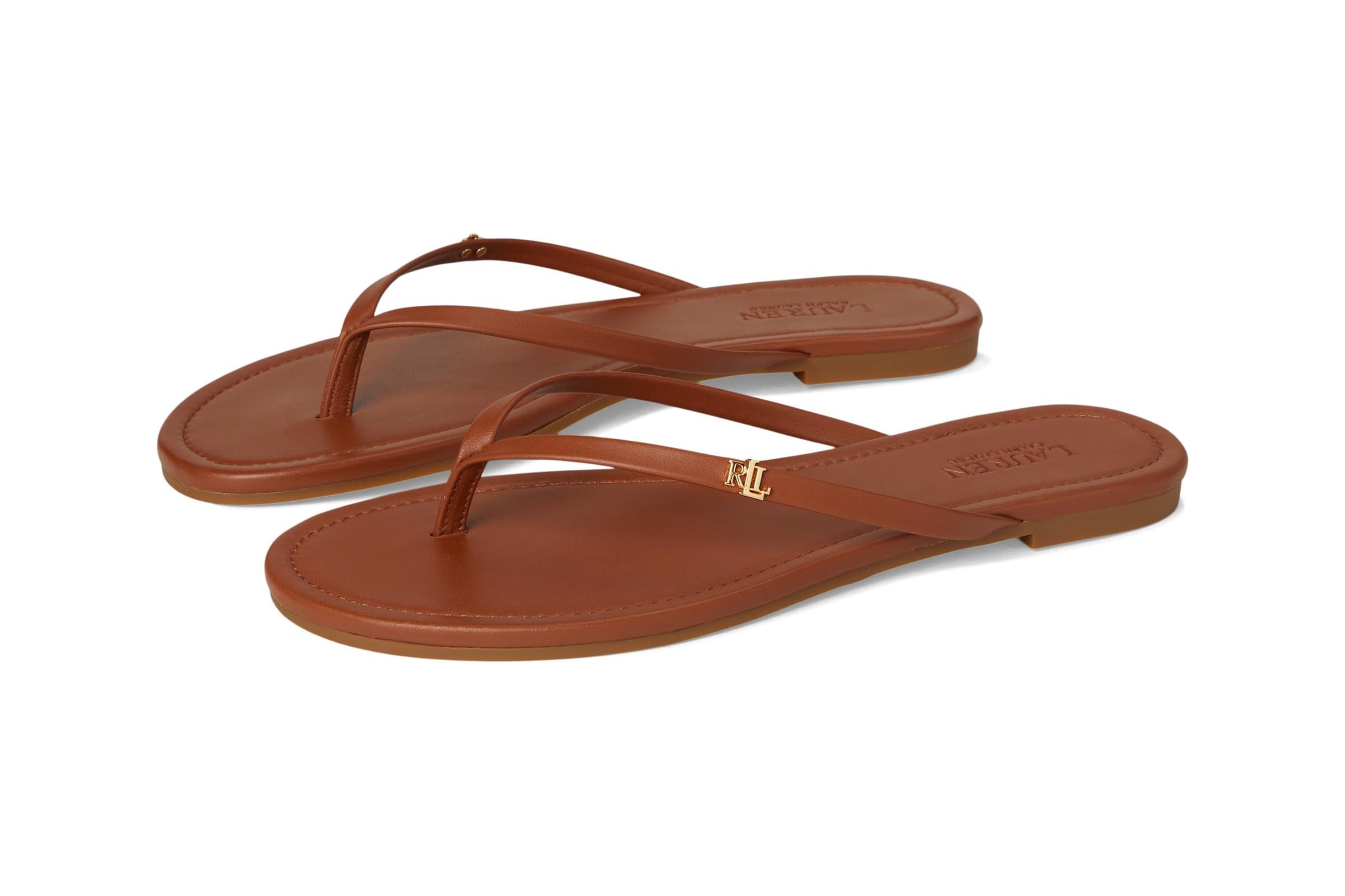 Lauren Ralph Lauren Raquel Leather Flip-flops 12090₽