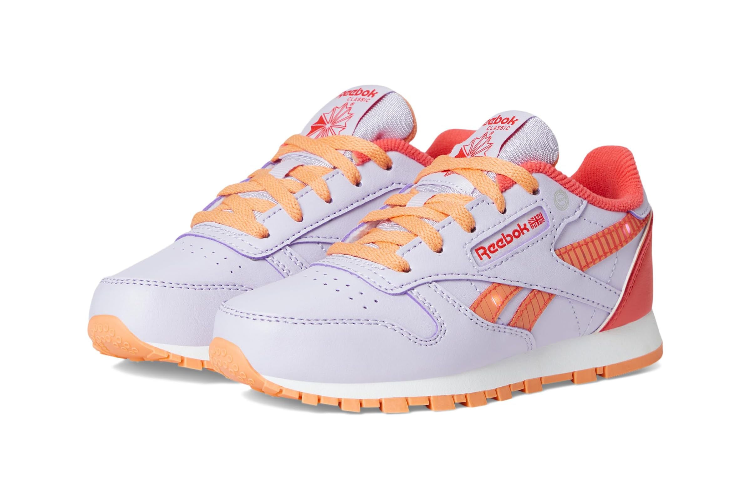 Reebok Kids Classic Leather Step N Flash 2.0 (Little Kid)