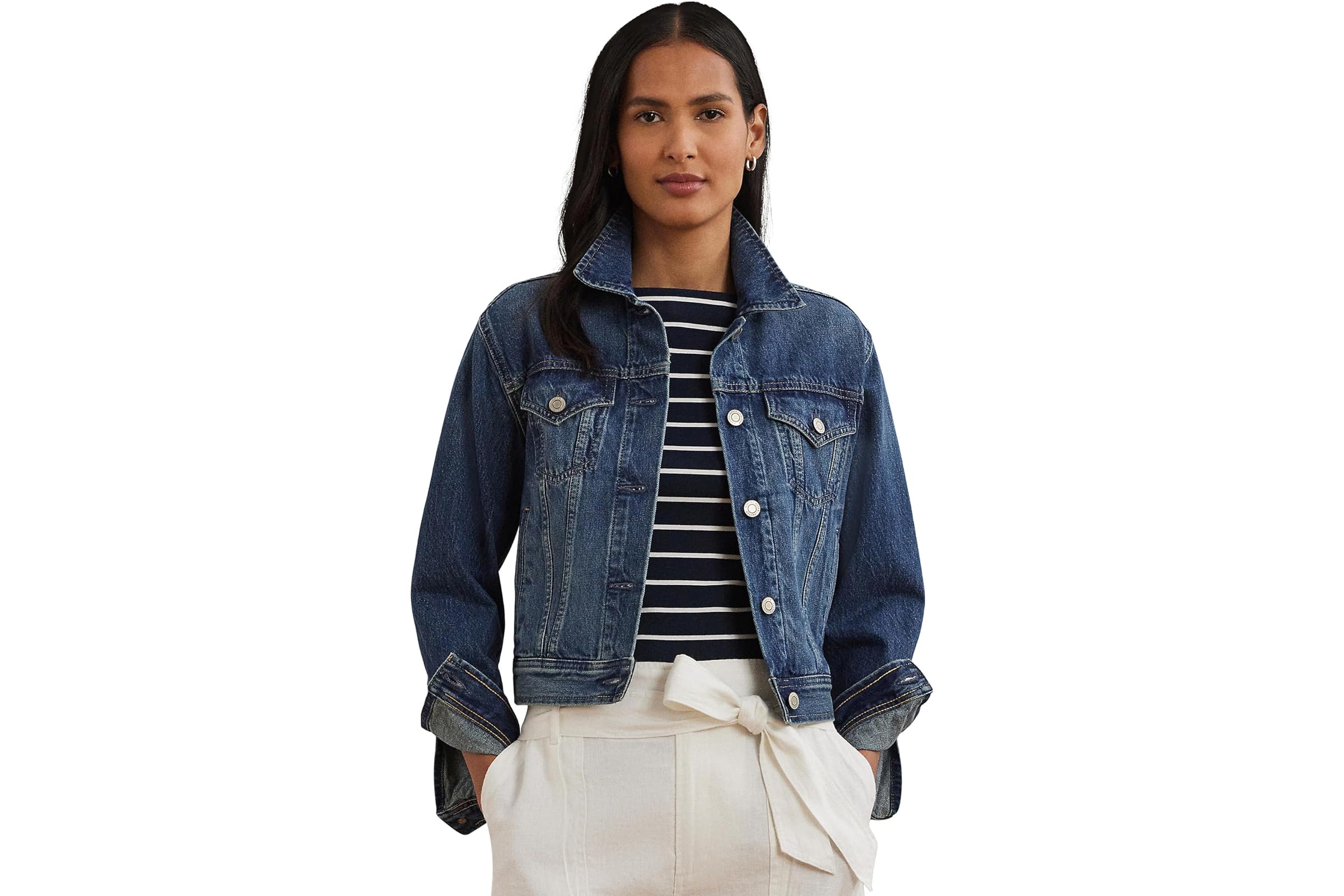 Lauren Ralph Lauren Denim Trucker Jacket 21790₽