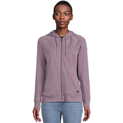 L.L.Bean Peaks Island Full-Zip Hoodie rustic purple
