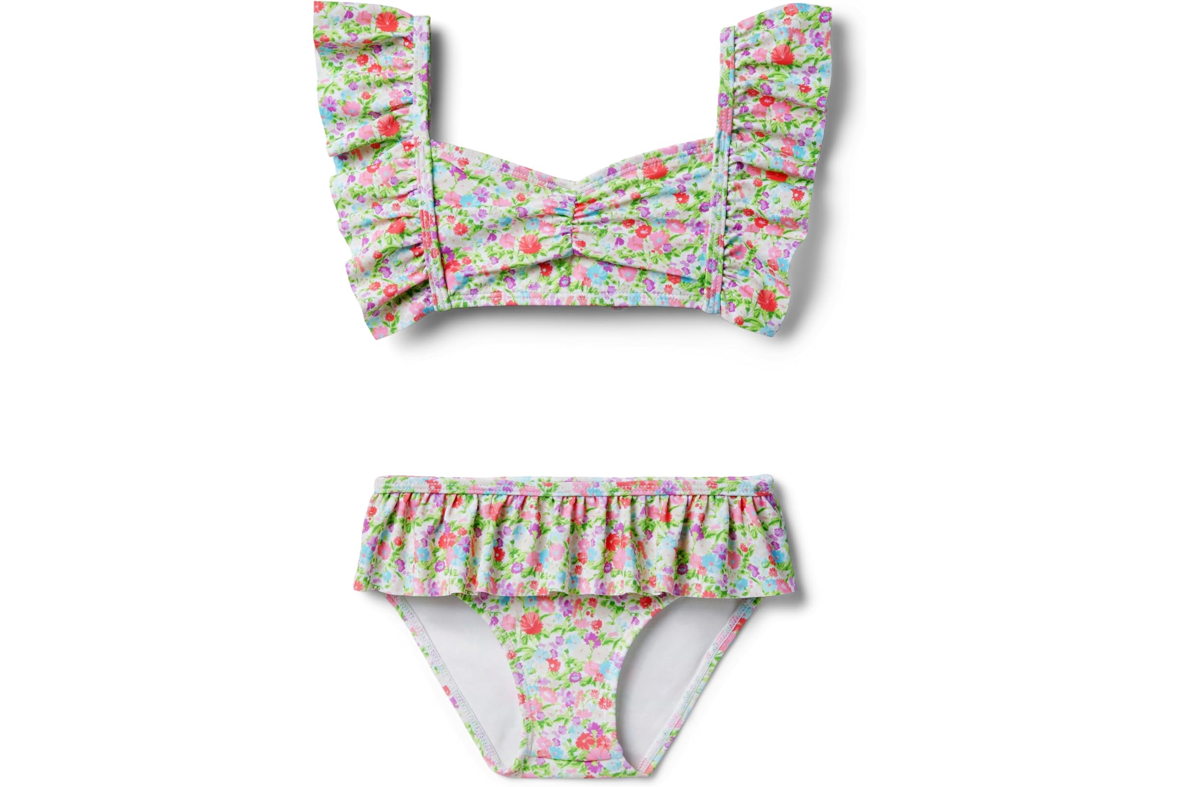 Купальник Janie and Jack Ditsy Floral Ruffle Two Piece Swim ToddlerLittle KidBig Kid 8290₽