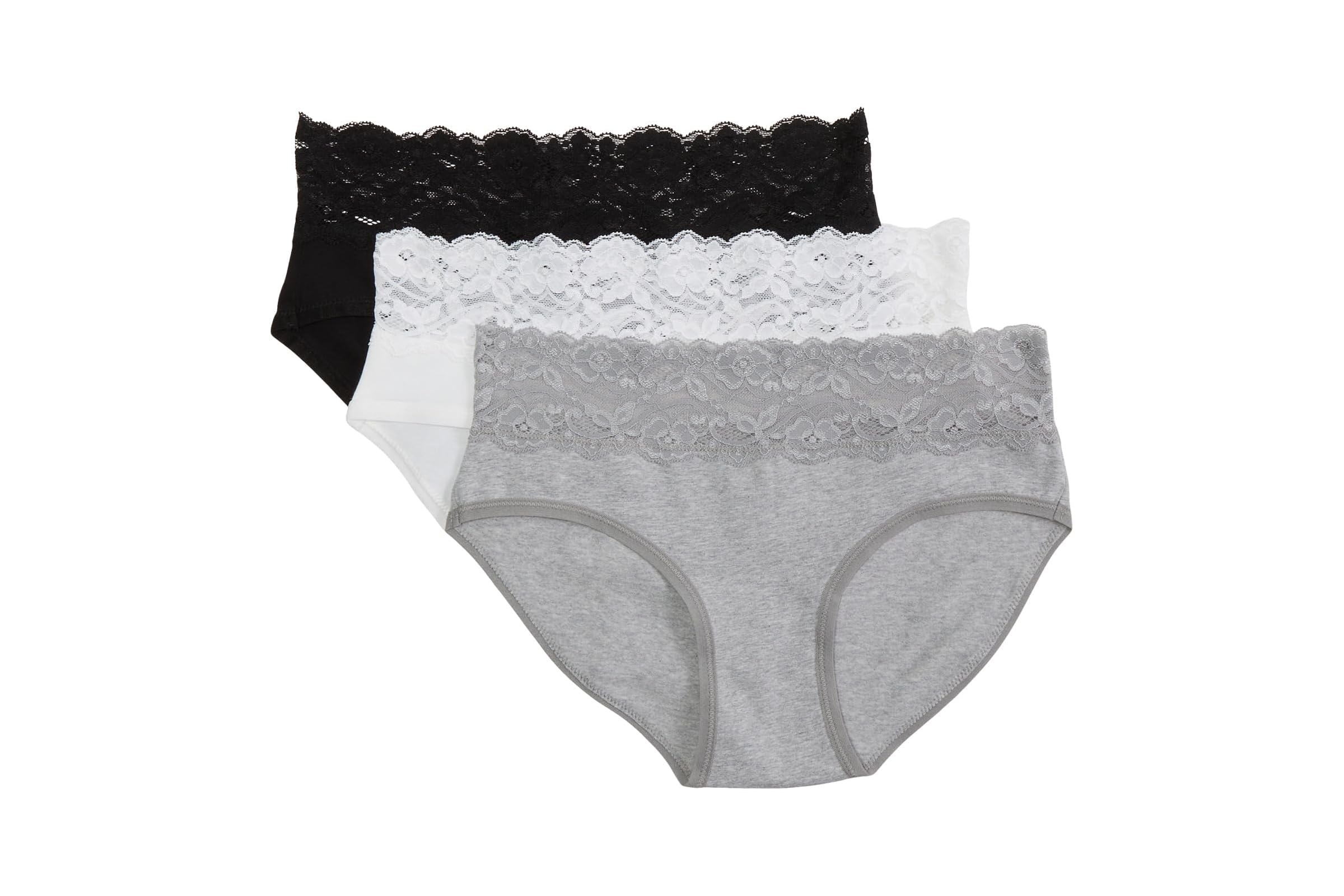 PACT Lace Waist Brief 3-pack 7990₽