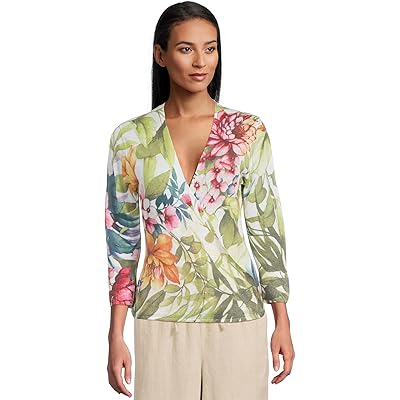 Tommy Bahama Verde Blooms Addison Cardigan