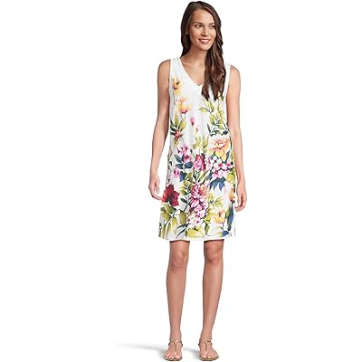 Платье Tommy Bahama Darcy Verde Blooms Sleeveless Dress